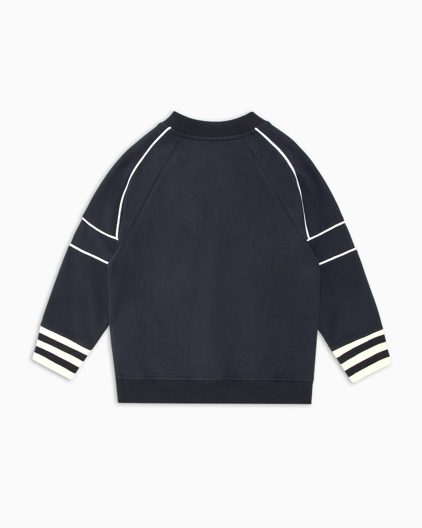 Sweat-shirt surdimensionné en jersey avec écusson blason logo Diapositive 2