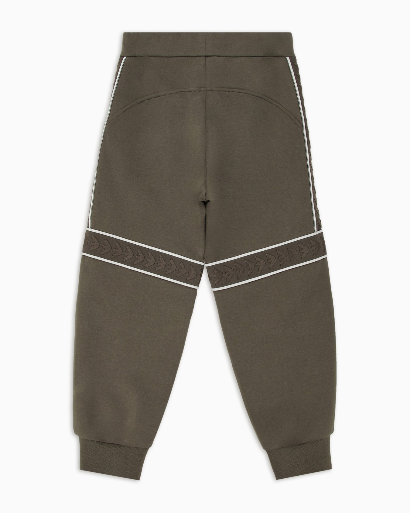 Jogginghose in Loose Fit aus doppellagigem Jersey mit Logoband Folie 2