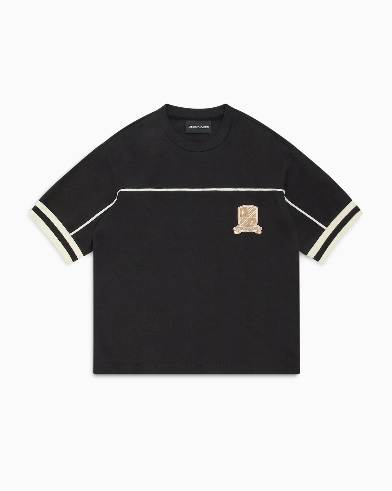 ASV jersey T-shirt with EA logo crest patch Slide 0