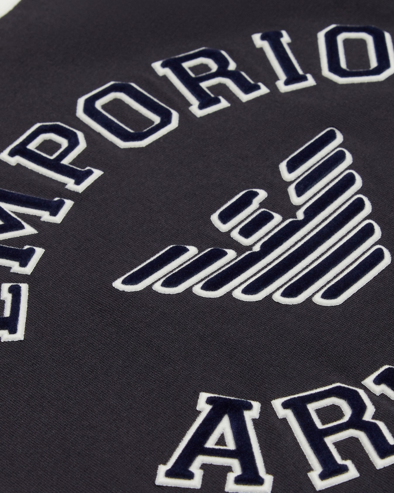 T-shirt en jersey à la coupe confortable avec grand logo ASV brodé Diapositive 1