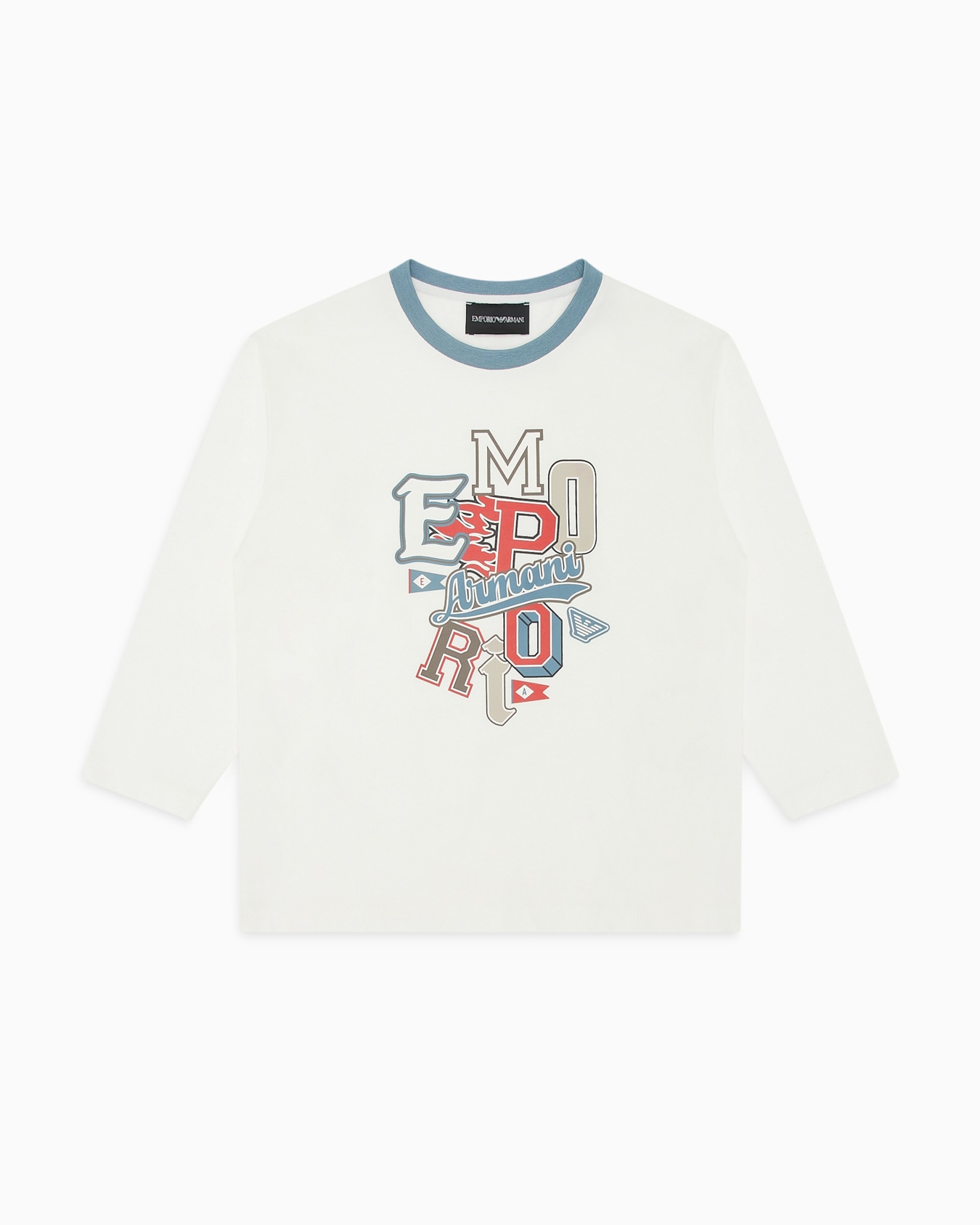 Pull en jersey surdimensionné avec imprimé du logo universitaire ASV Diapositive 0