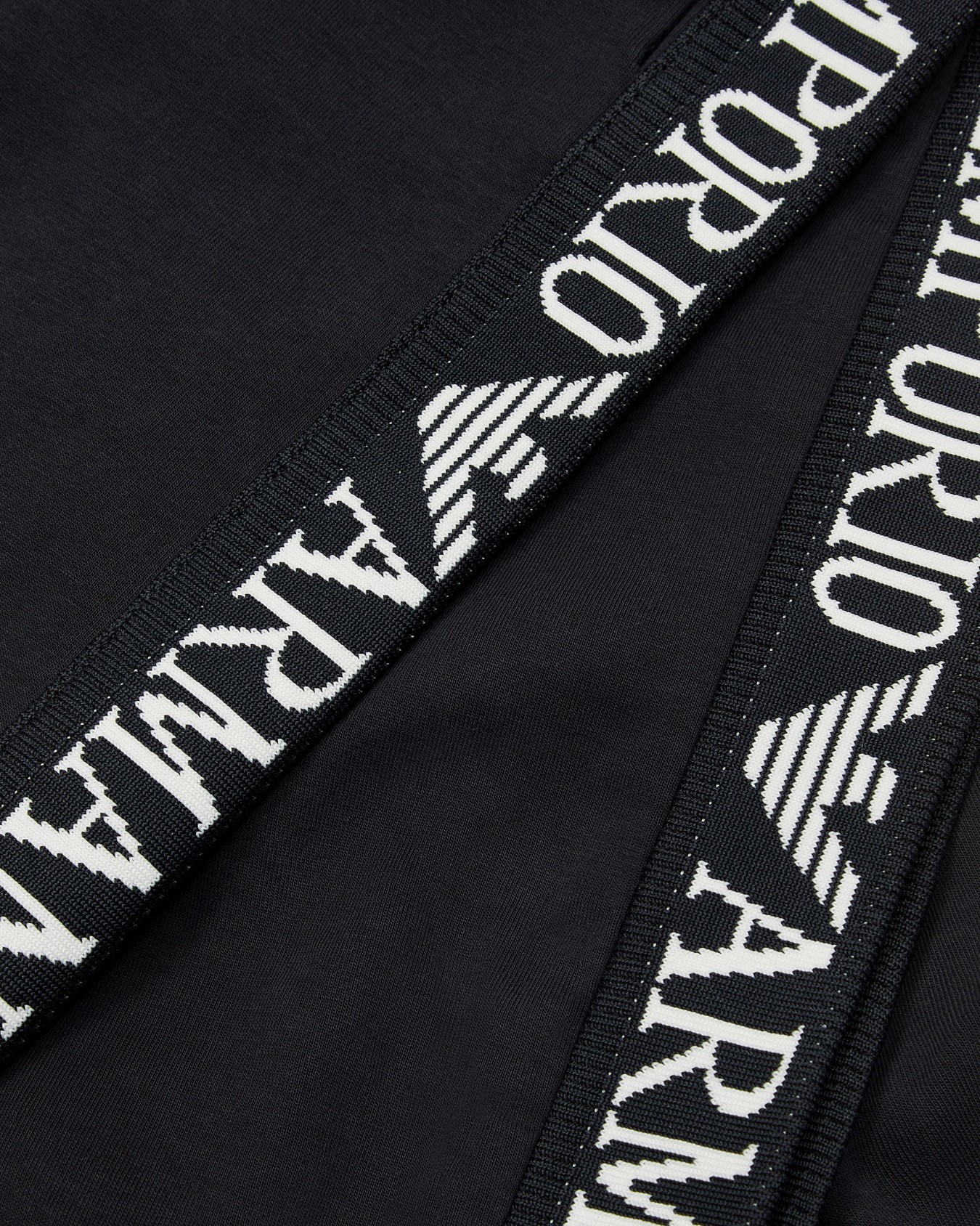 Survêtement de coupe confortable avec sweat-shirt à capuche en jersey double avec fermeture zippée et logo en jacquard Diapositive 1