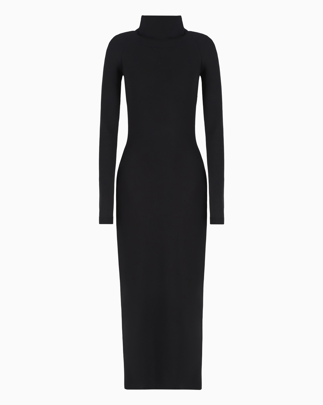 Viscose and wool midi dress Slide 0