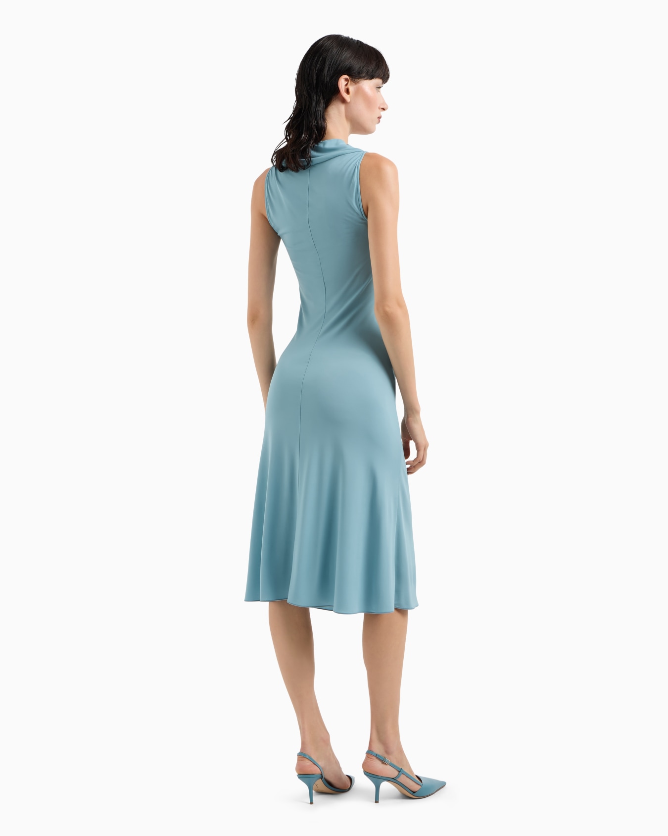 ASV Midikleid aus Viskosejersey mit Krepp-Haptik Folie 2