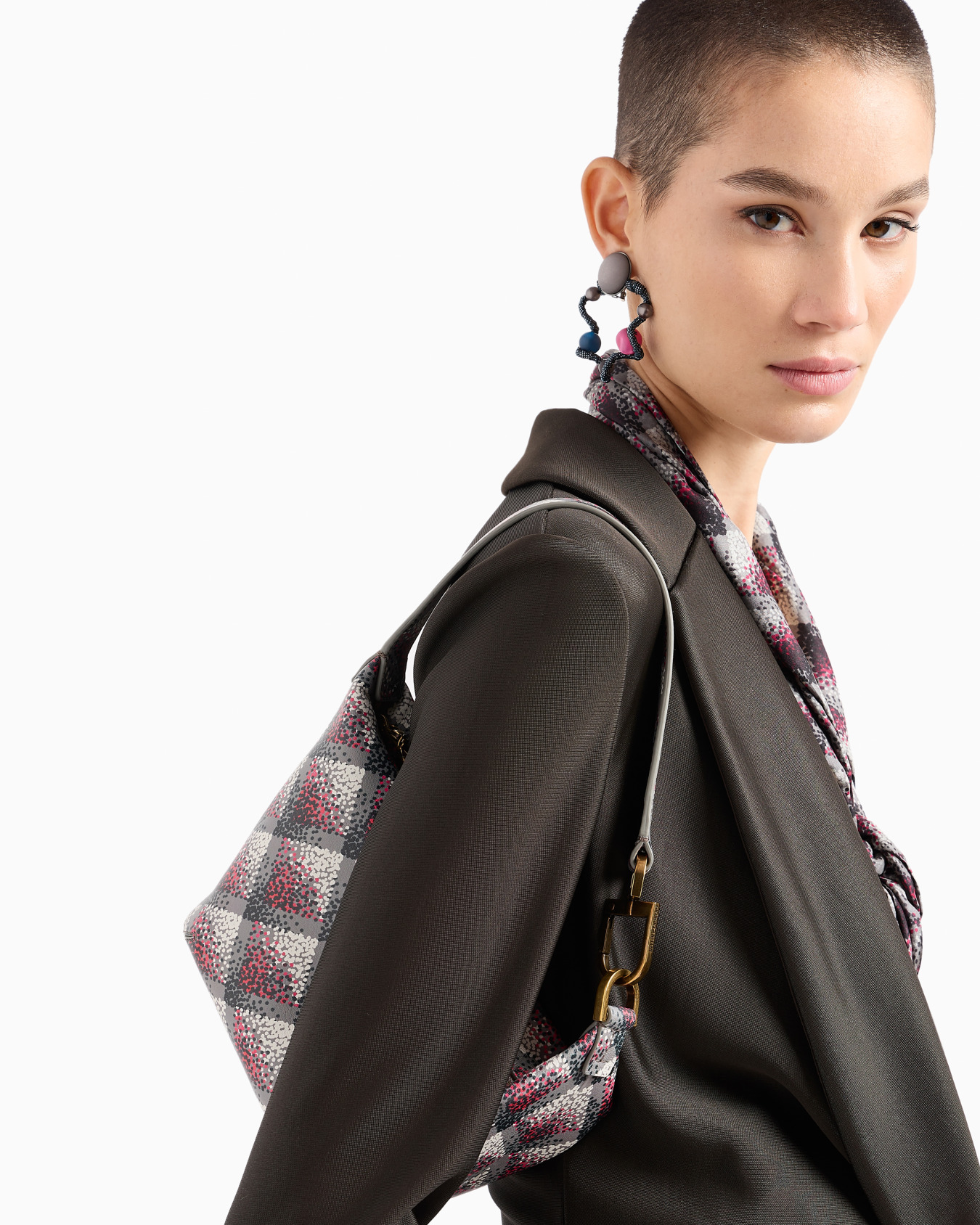 ASV single-breasted jacket in double viscose jersey Slide 6