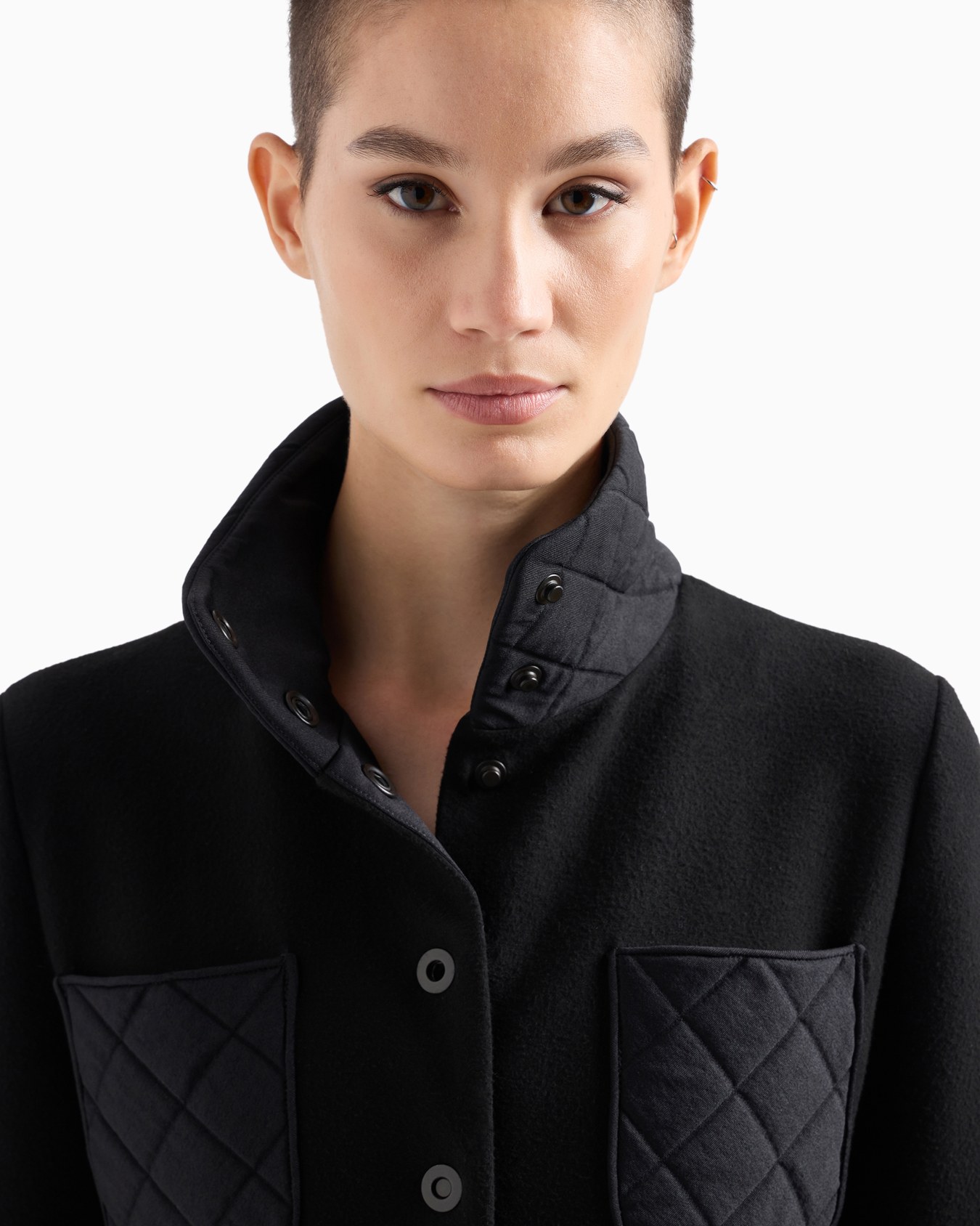 ASV single-breasted jacket in viscose jersey Slide 5