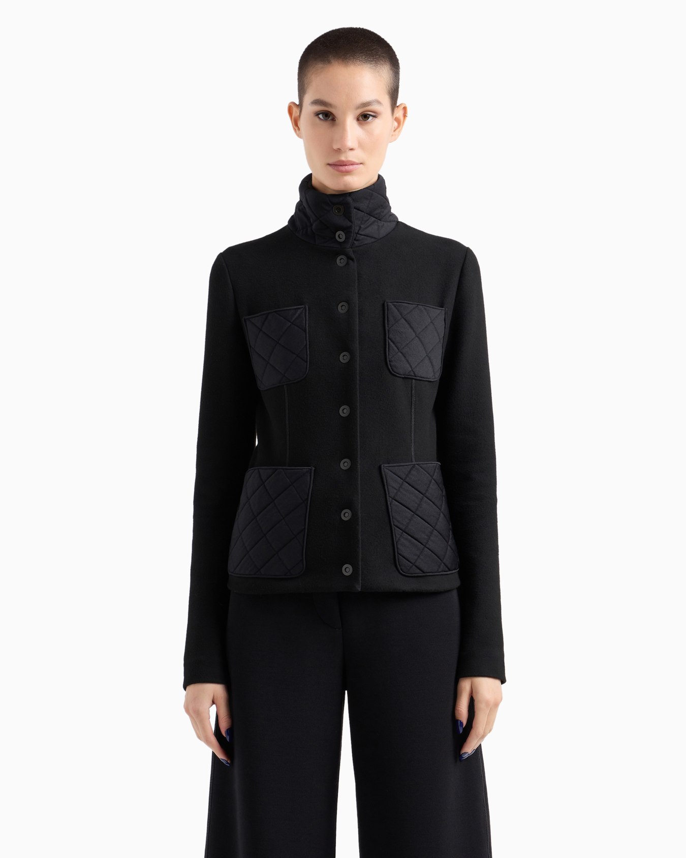 ASV single-breasted jacket in viscose jersey Slide 2