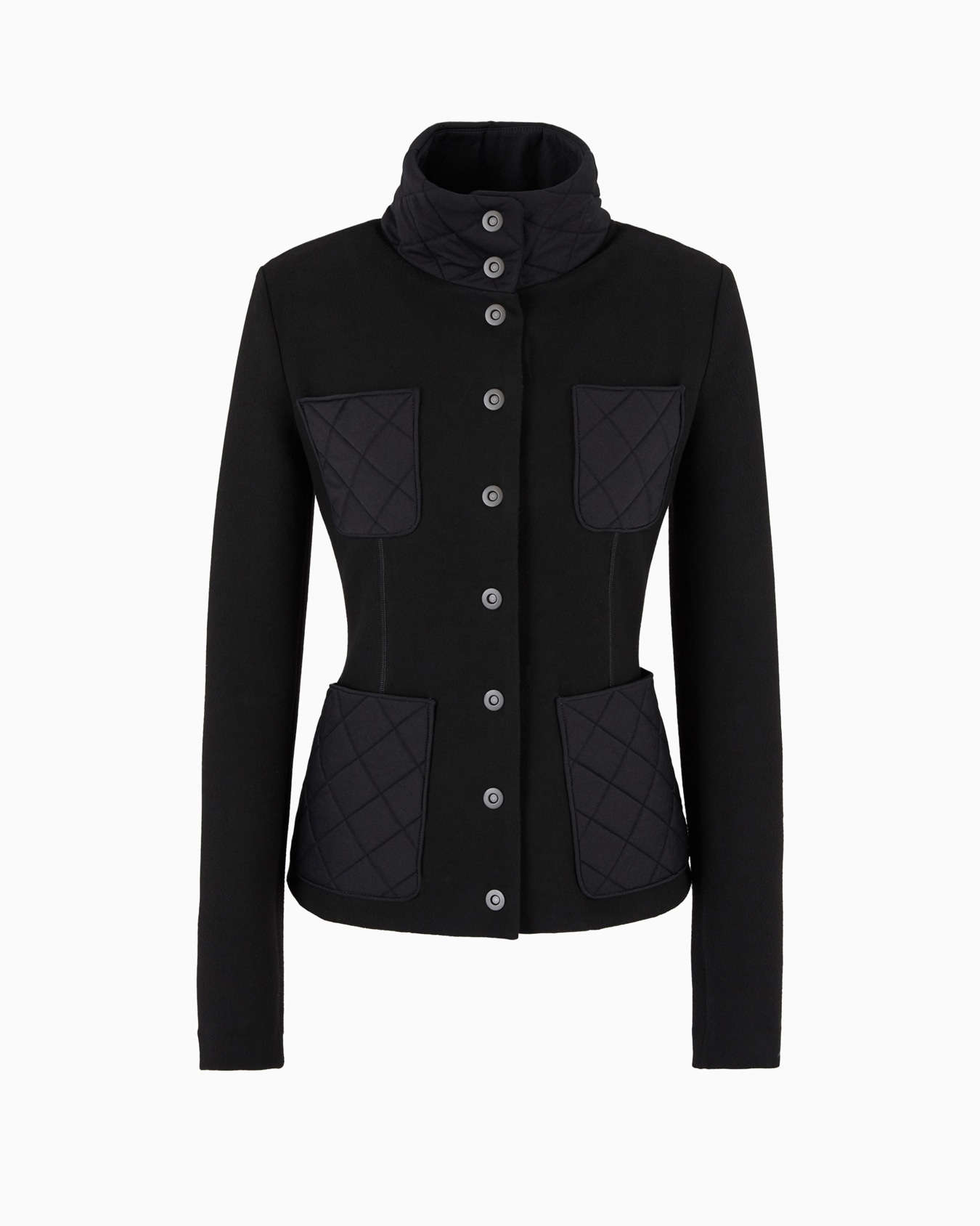 ASV single-breasted jacket in viscose jersey Slide 0