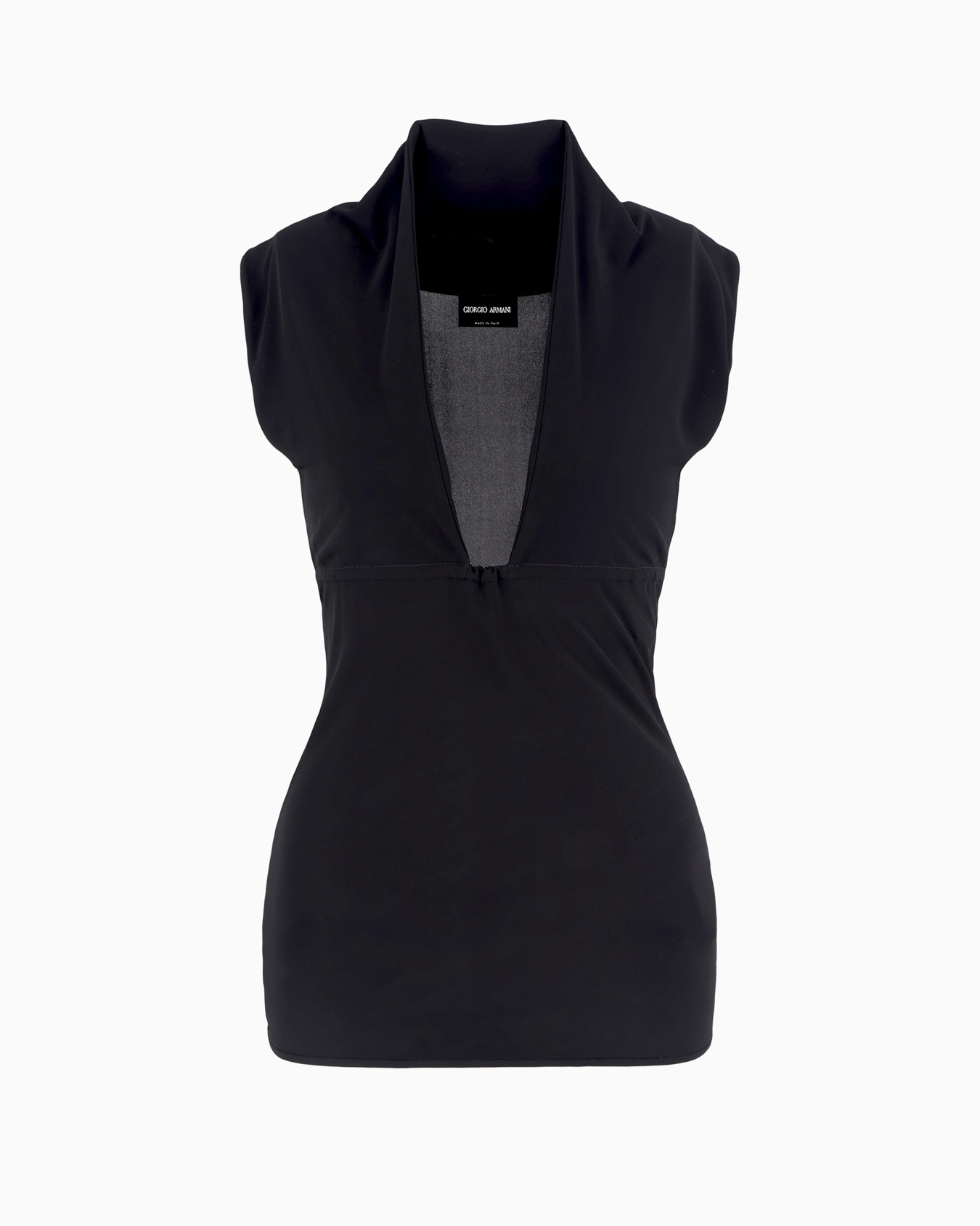 ASV crêpe viscose jersey short-sleeved top Slide 0