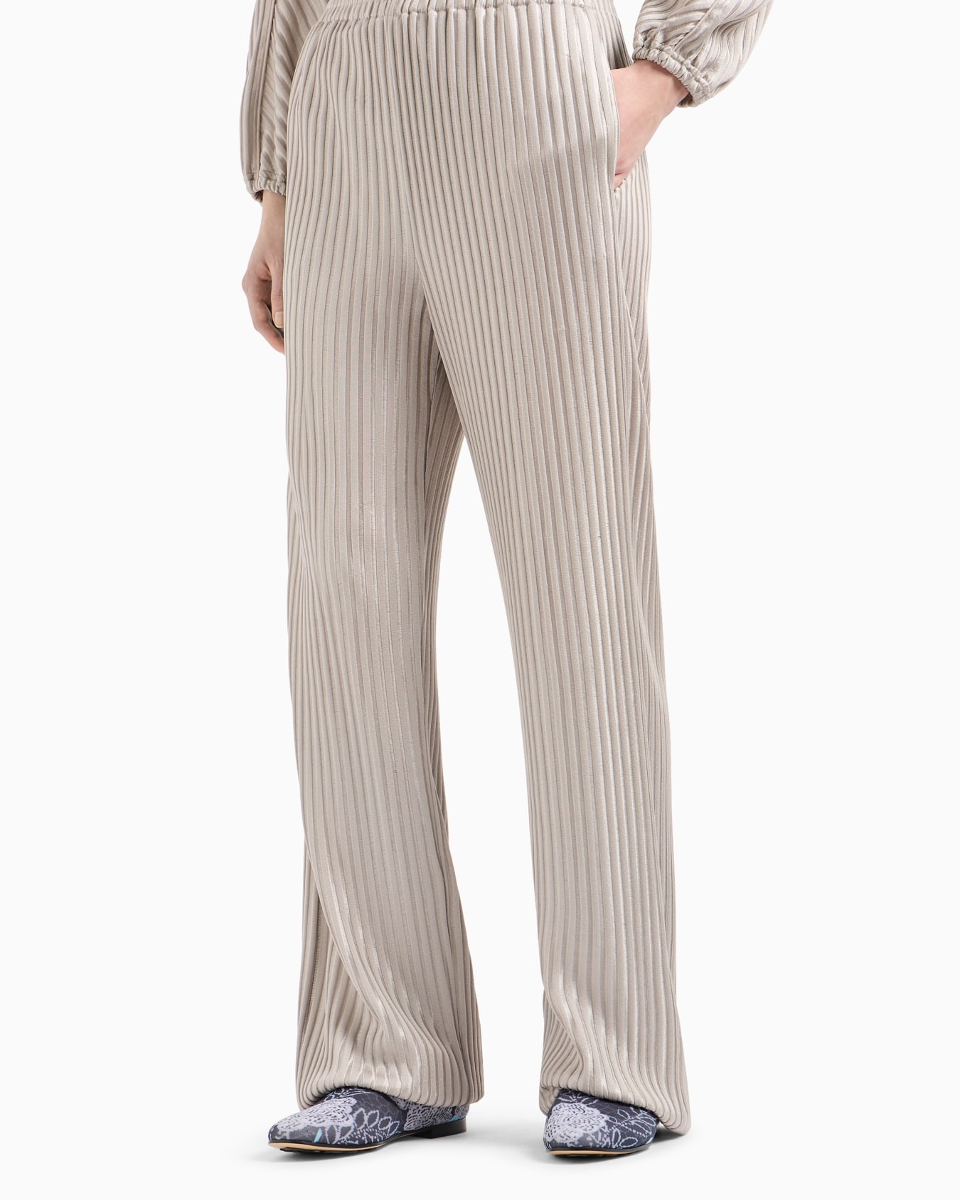 Pantalon de jogging en jersey jacquard de viscose ASV Diapositive 2