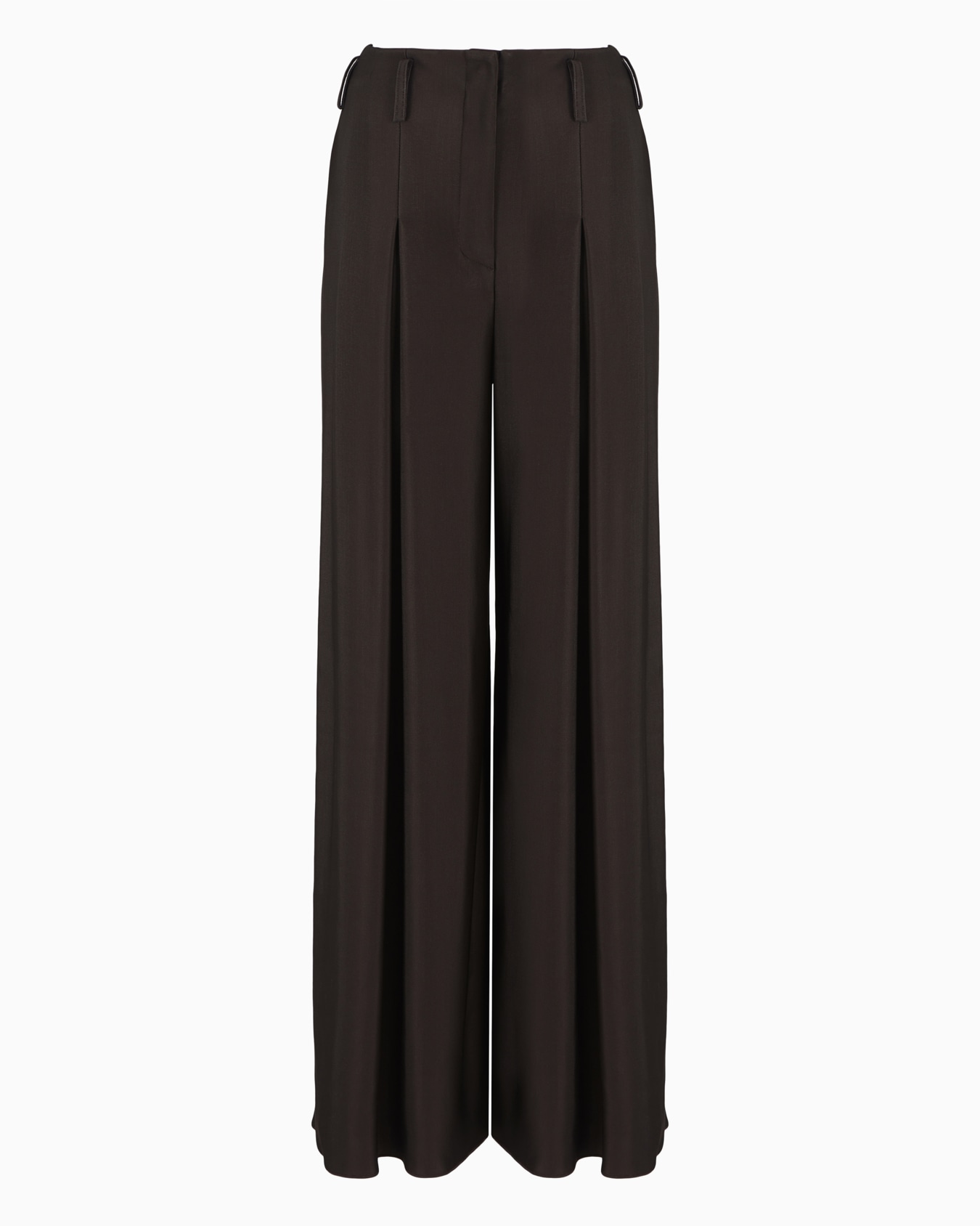 ASV wide trousers with pleats in double viscose jersey Slide 0