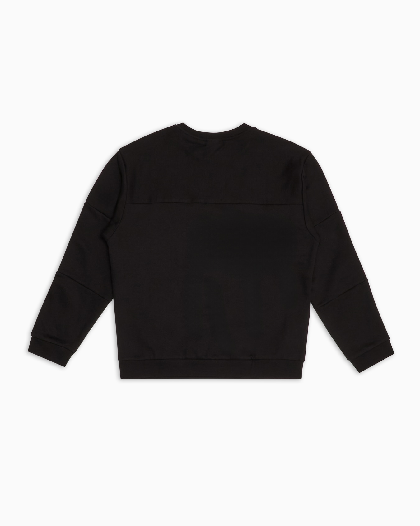 Logo Series Boy cotton-blend crew-neck sweatshirt Diapositiva 2