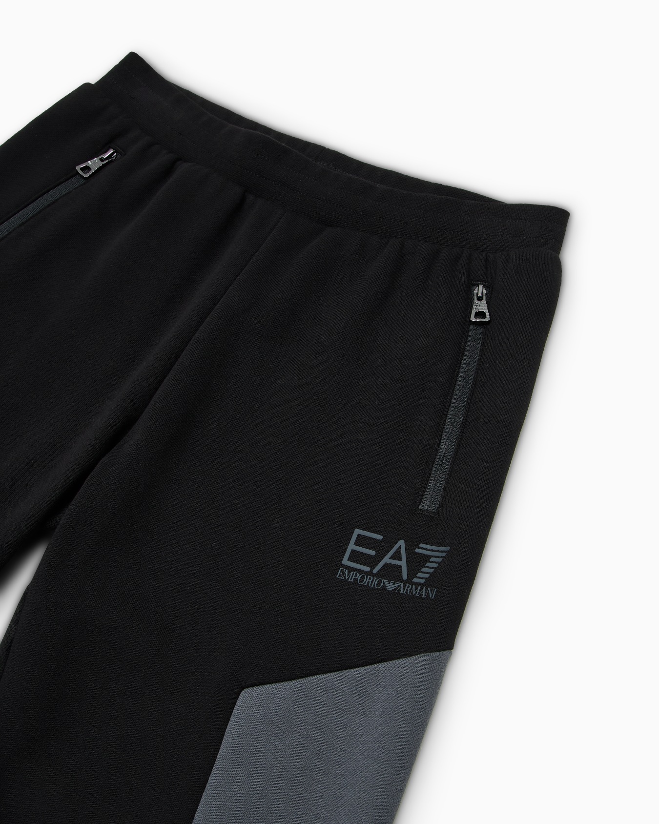 Athletic Colour Block Boy cotton-blend joggers Diapositiva 1