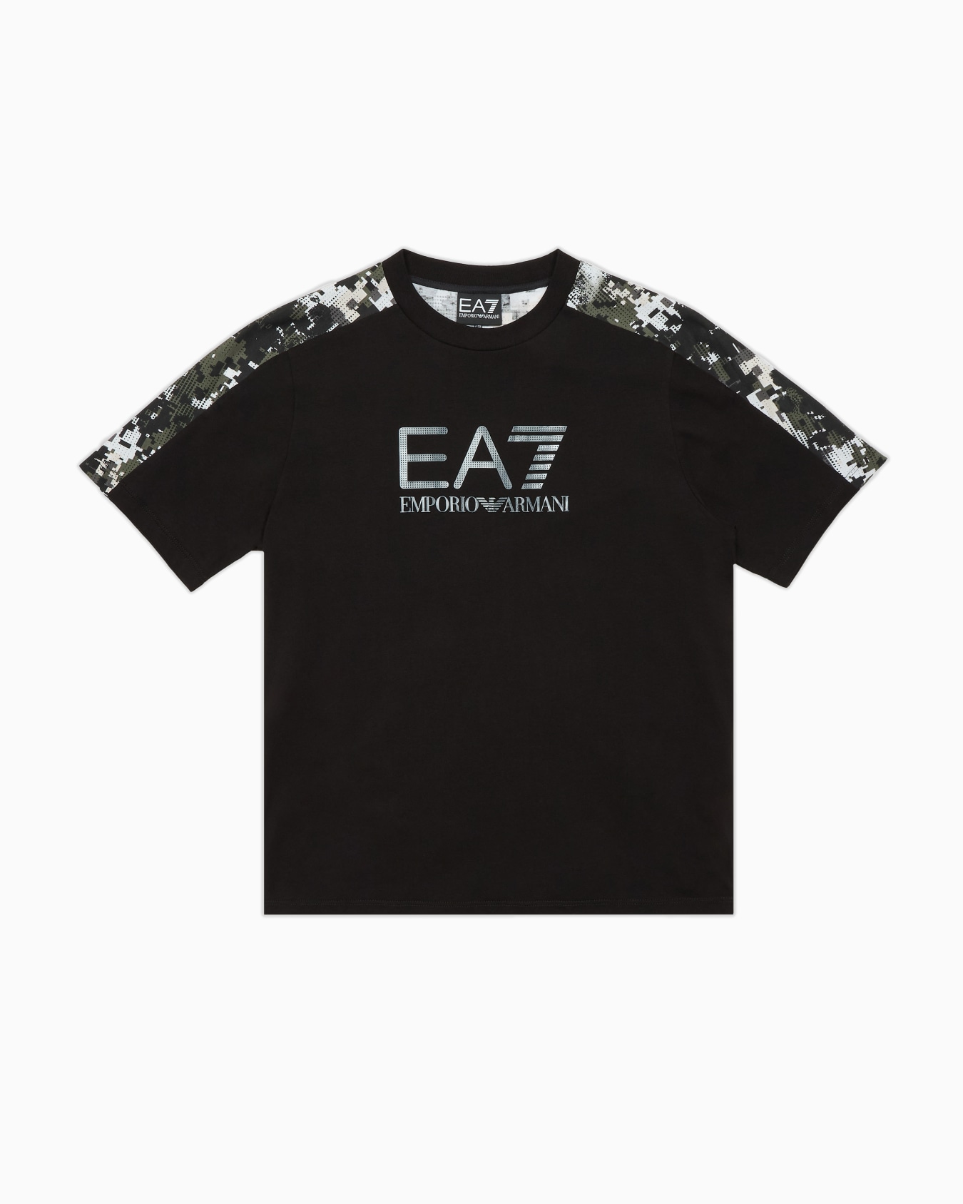 Visibility Boy cotton crew-neck T-shirt Slide 0