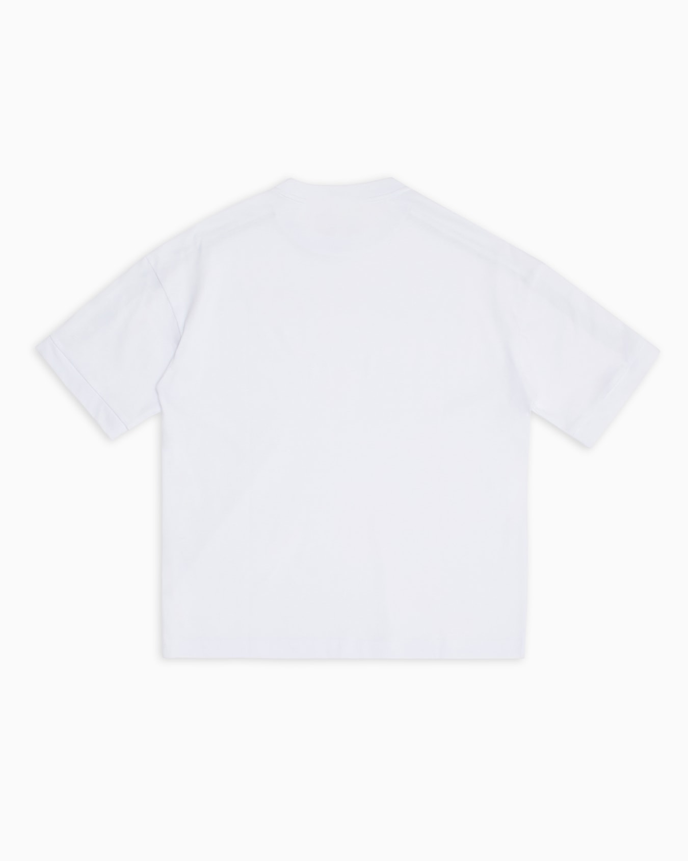 Camiseta de cuello redondo Logo Series Boy de algodón Diapositiva 2
