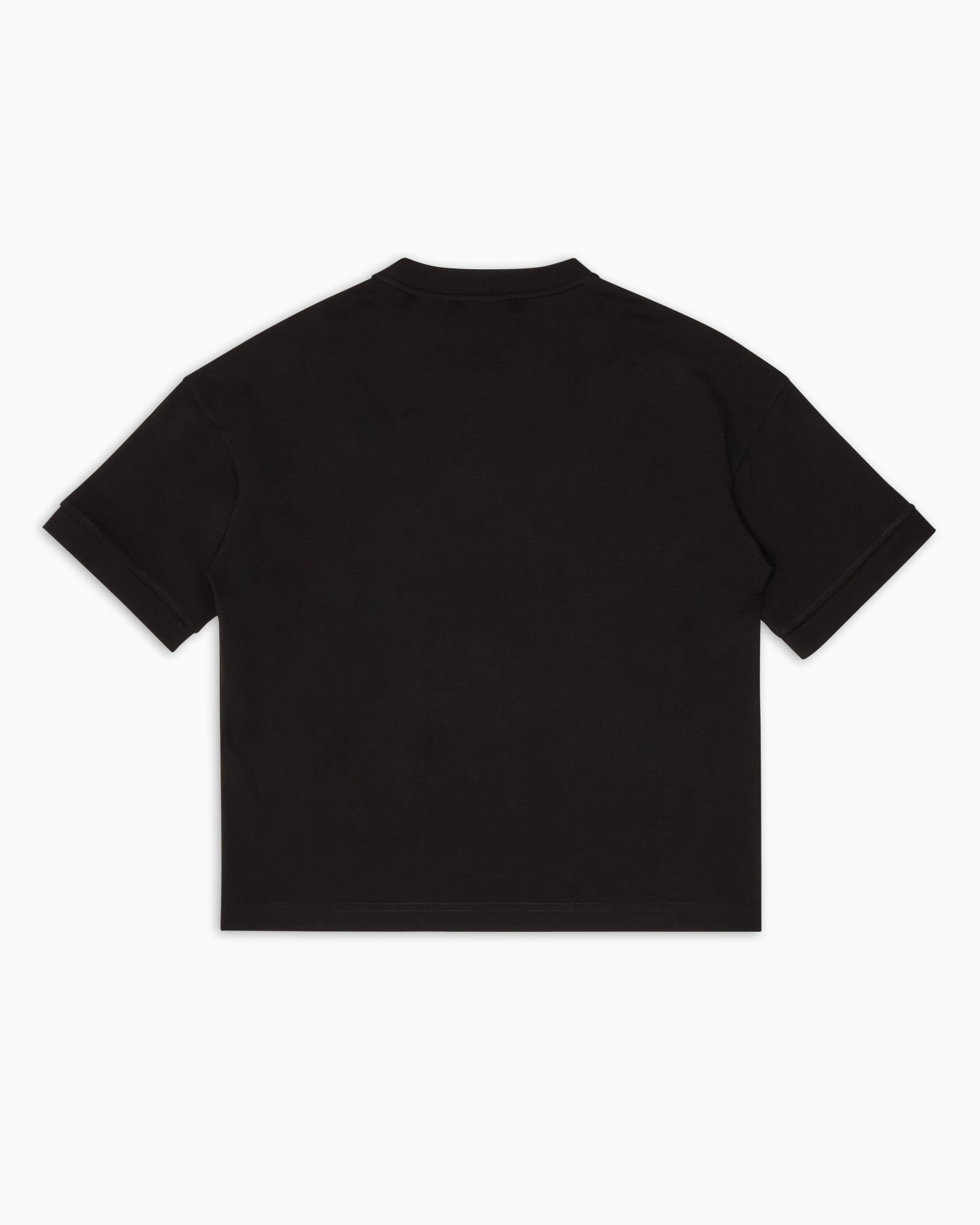 Camiseta de cuello redondo Logo Series Boy de algodón Diapositiva 2