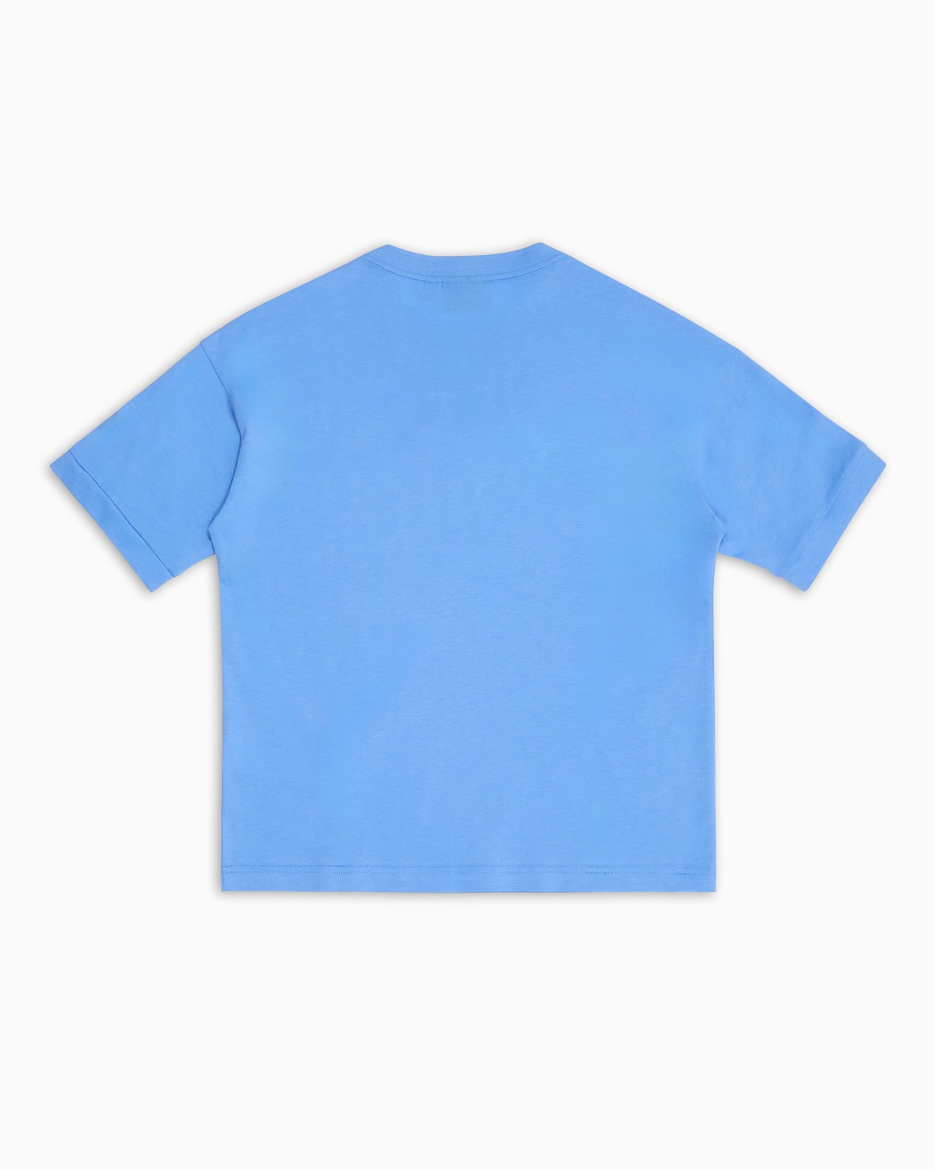 Logo Series Boy cotton crew-neck T-shirt Slide 2