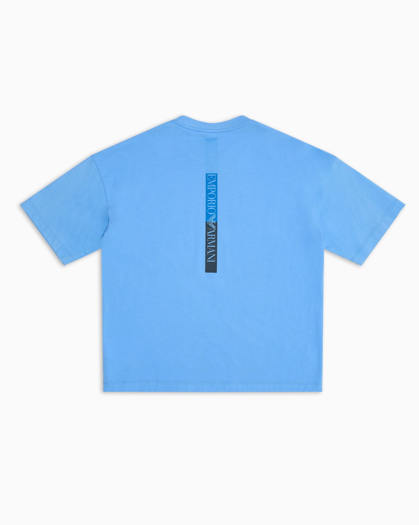 Logo Series Boy cotton crew-neck T-shirt Diapositiva 2