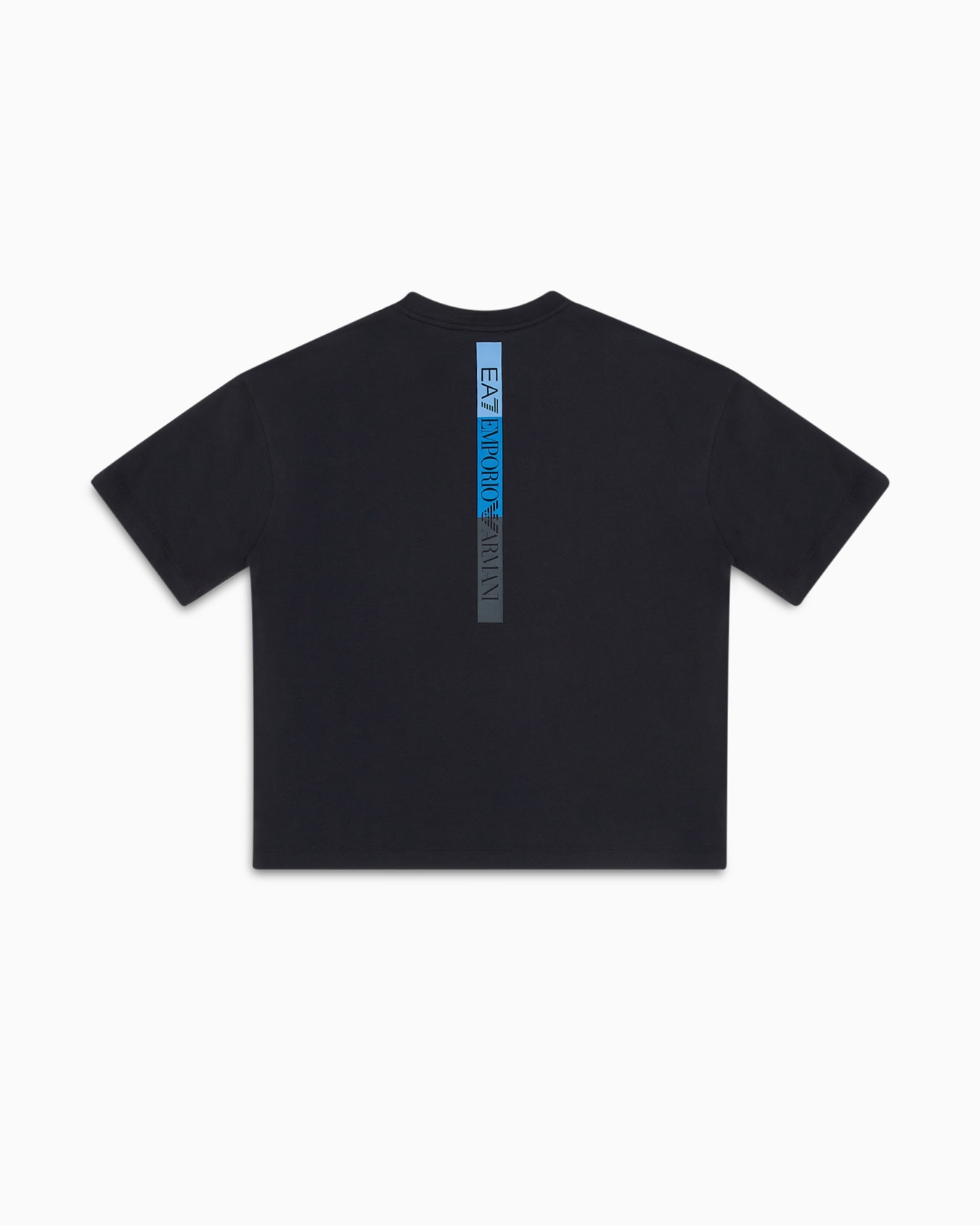 Logo Series Boy cotton crew-neck T-shirt Slide 2