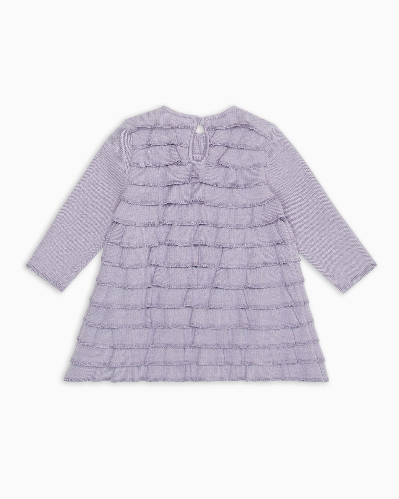 Strickkleid mit Volants und Rüschen Folie 2