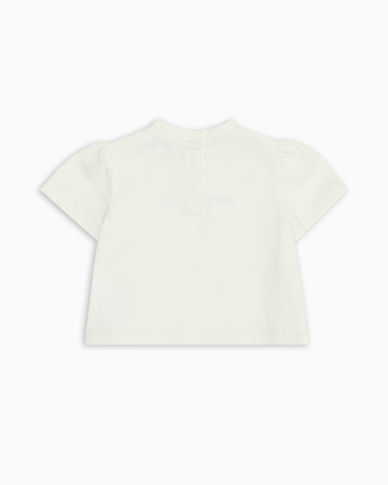 ASV jersey T-shirt with puffed sleeves and logo embroidery Slide 2