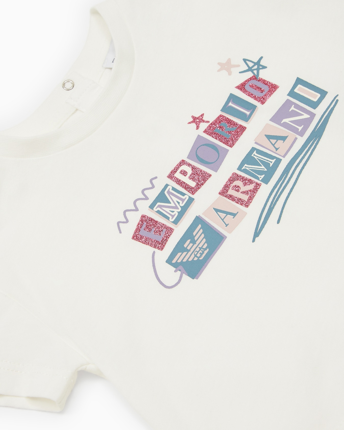 ASV jersey T-shirt with fun logo print Diapositiva 1