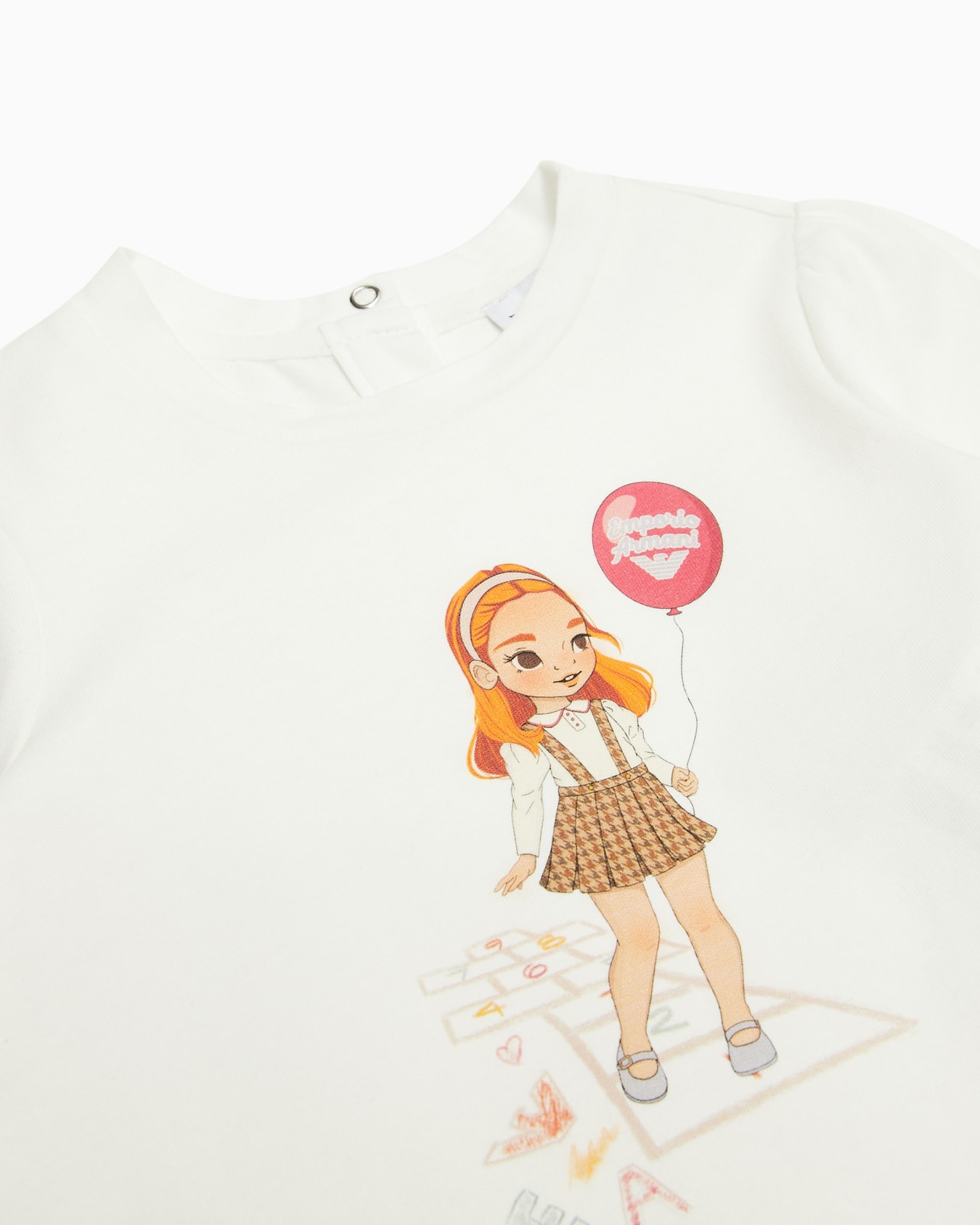 ASV feminine-print jersey jumper Slide 1