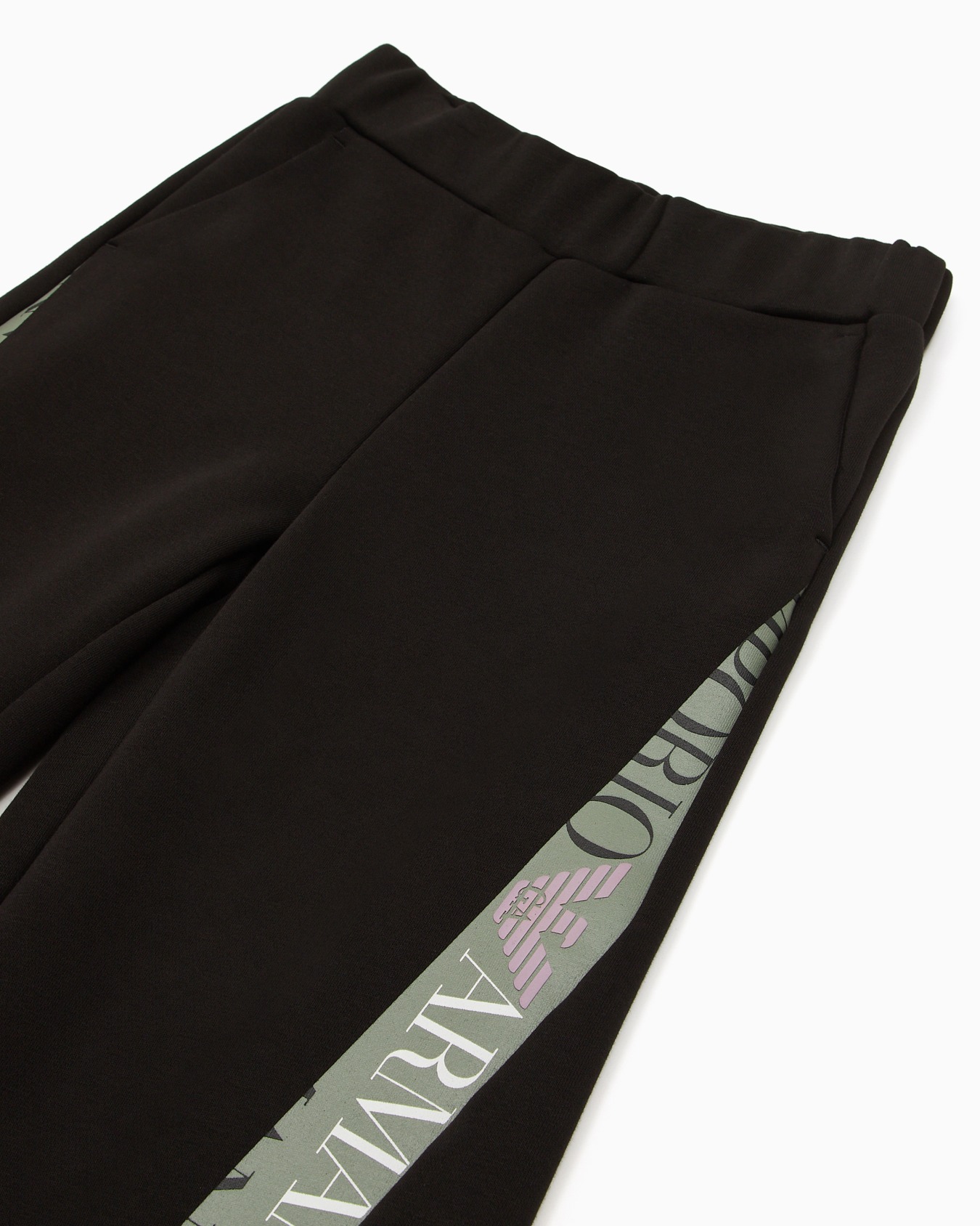 Logo Series Girl cotton blend trousers Slide 1