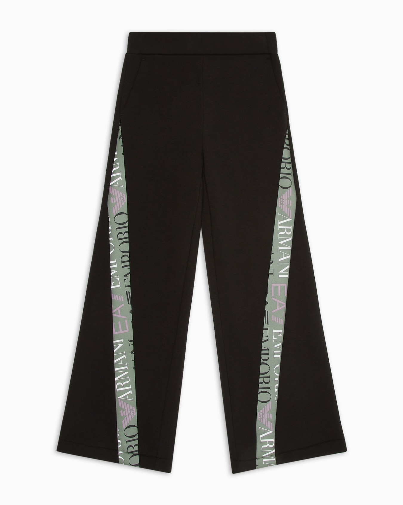Logo Series Girl cotton blend trousers Slide 0