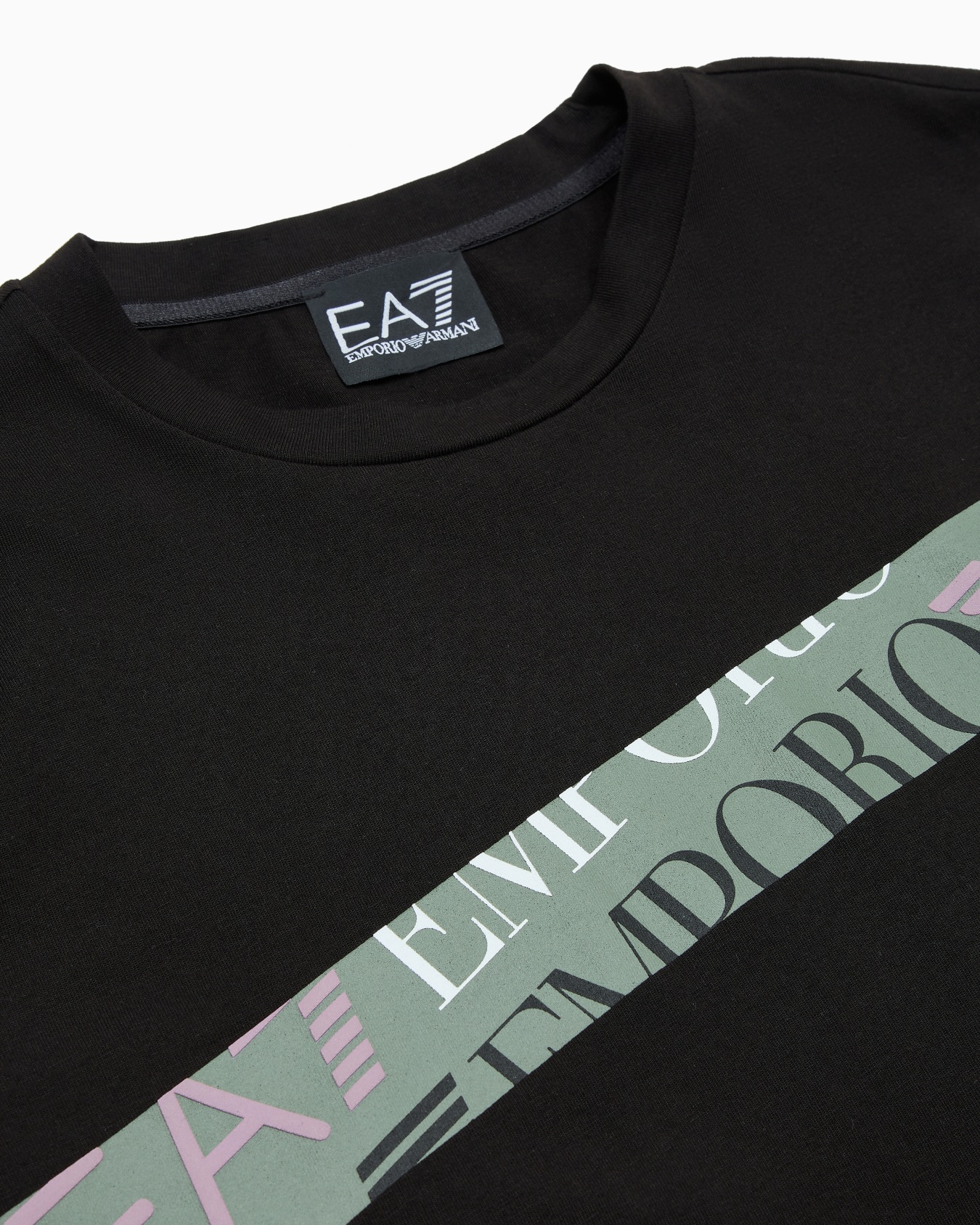 Logo Series Girl organic-cotton crew-neck T-shirt Slide 1