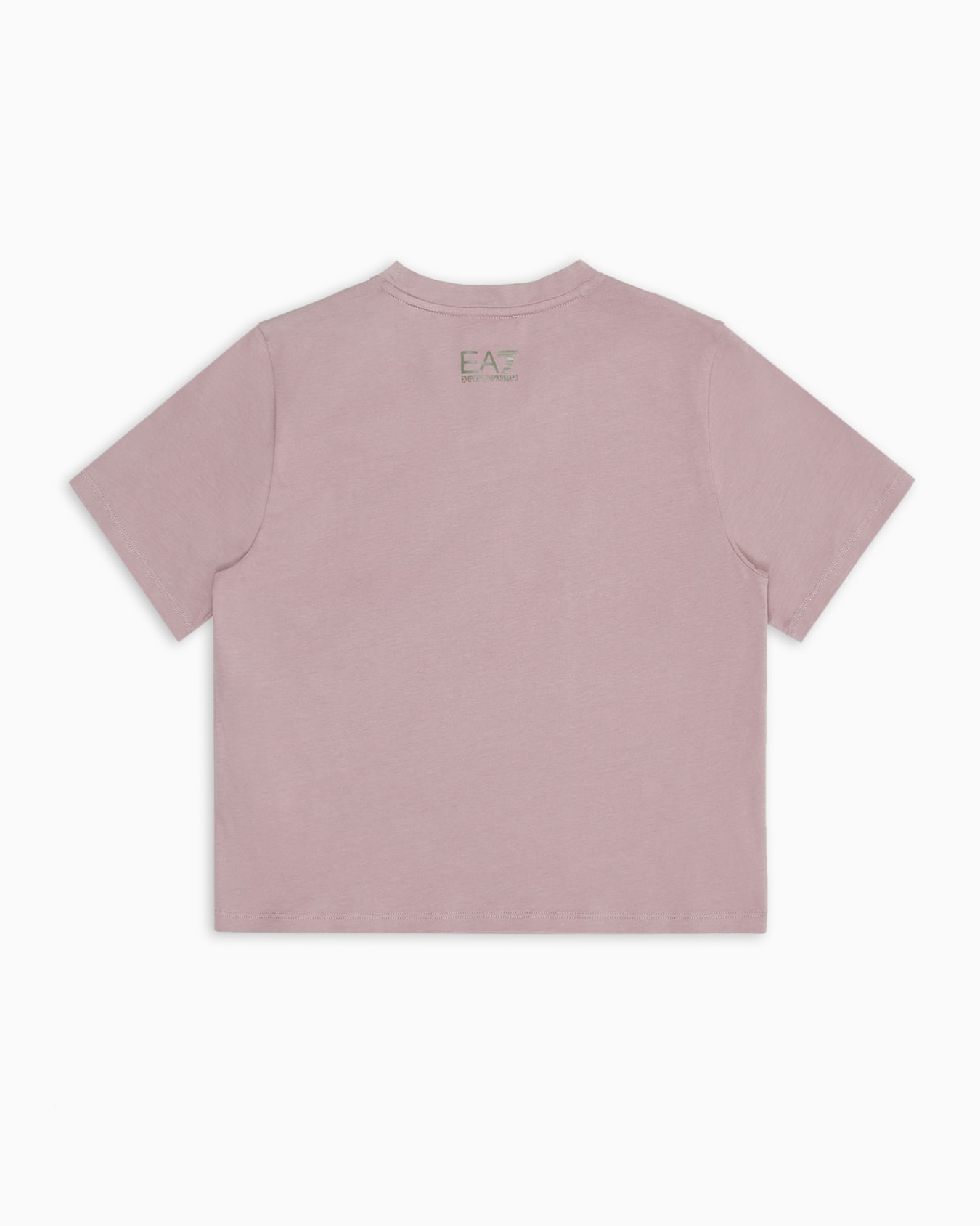 T-shirt ras-du-cou Logo Series Girl en coton biologique Diapositive 2