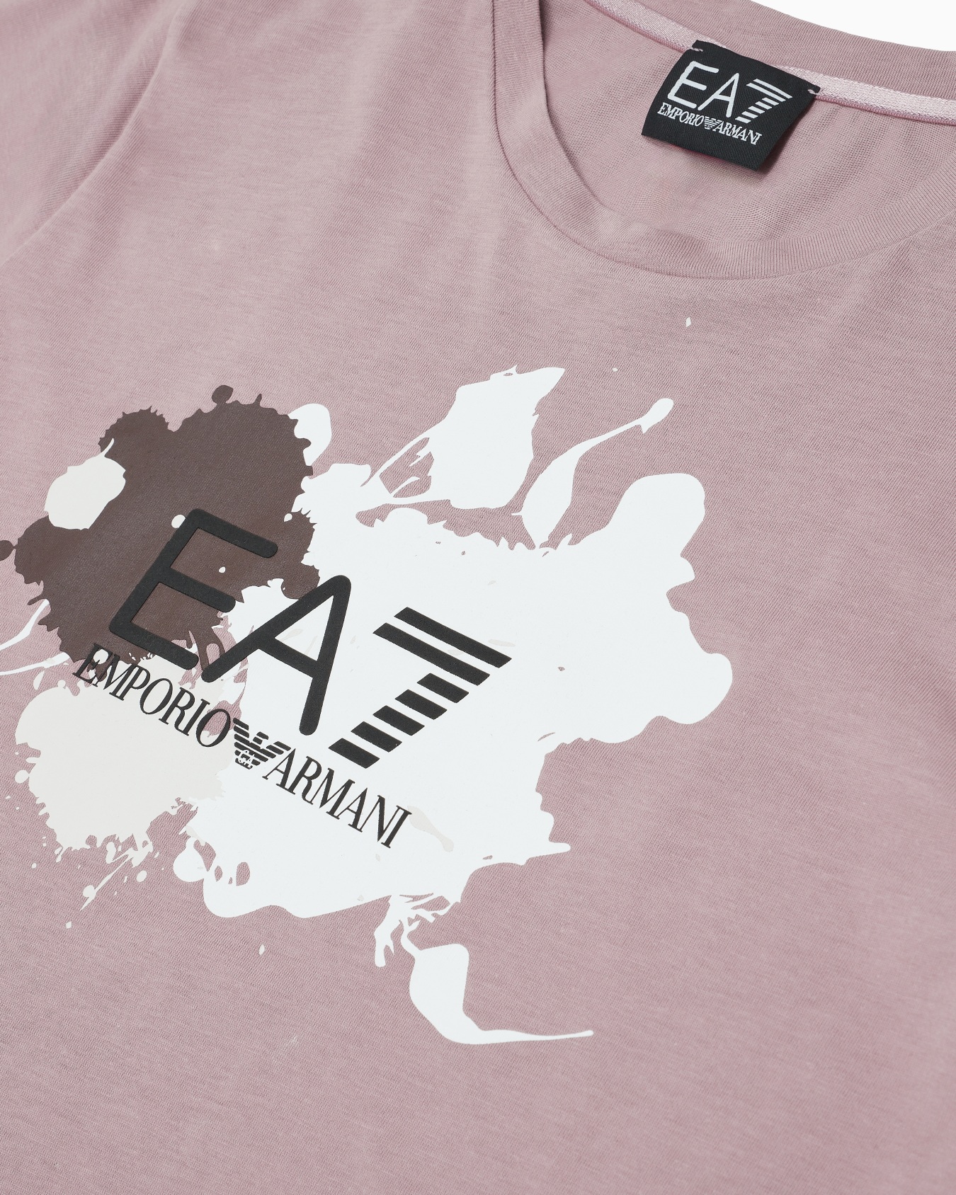 T-shirt ras-du-cou Logo Series Girl en coton biologique Diapositive 1
