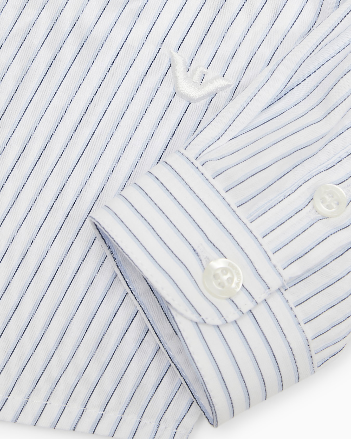 Striped cotton shirt Slide 1
