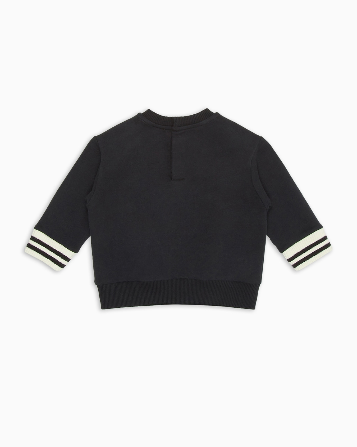 Felpa in jersey con patch stemma logo Slide 2