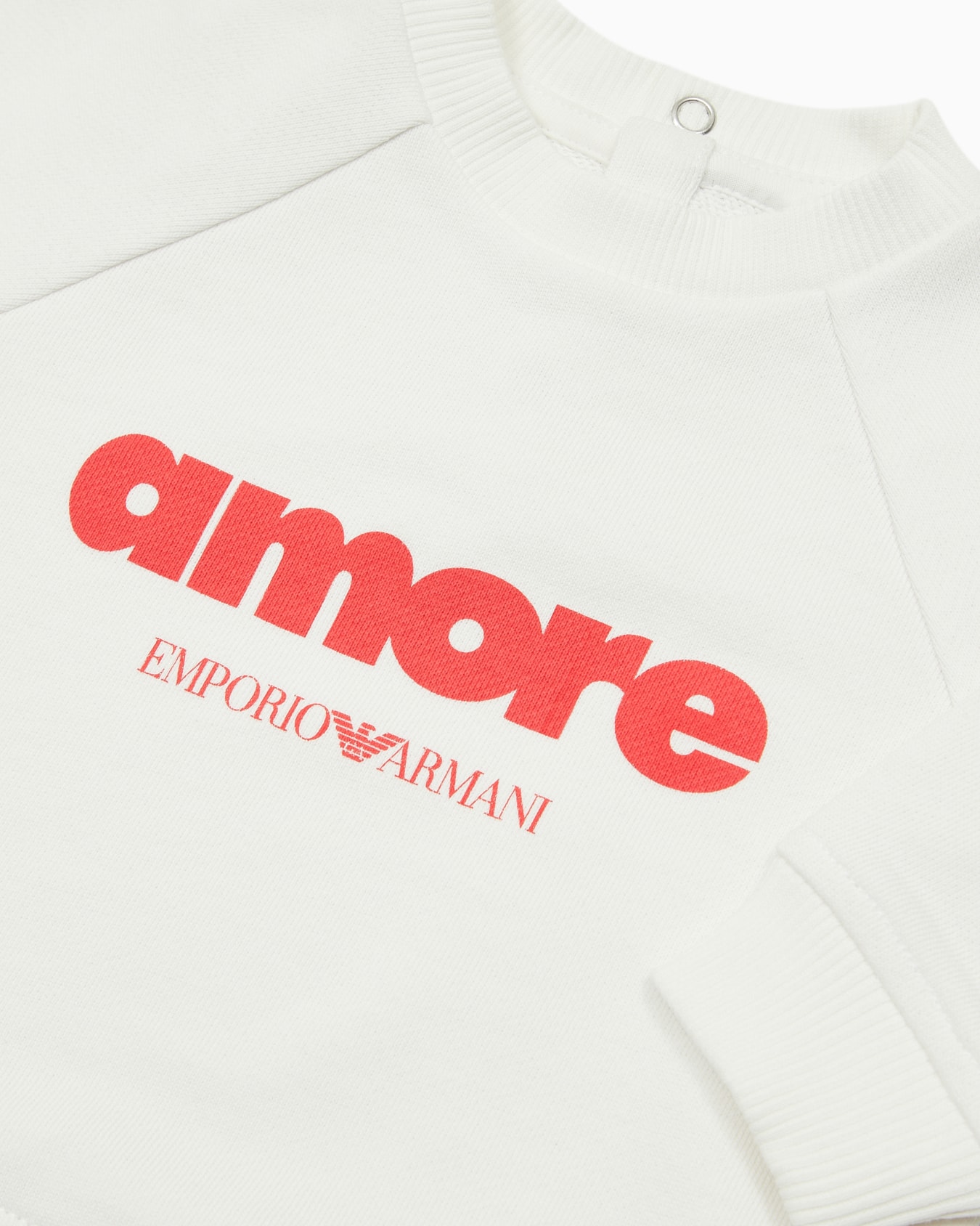 Sweat-shirt en jersey biologique imprimé Amore ASV Diapositive 1