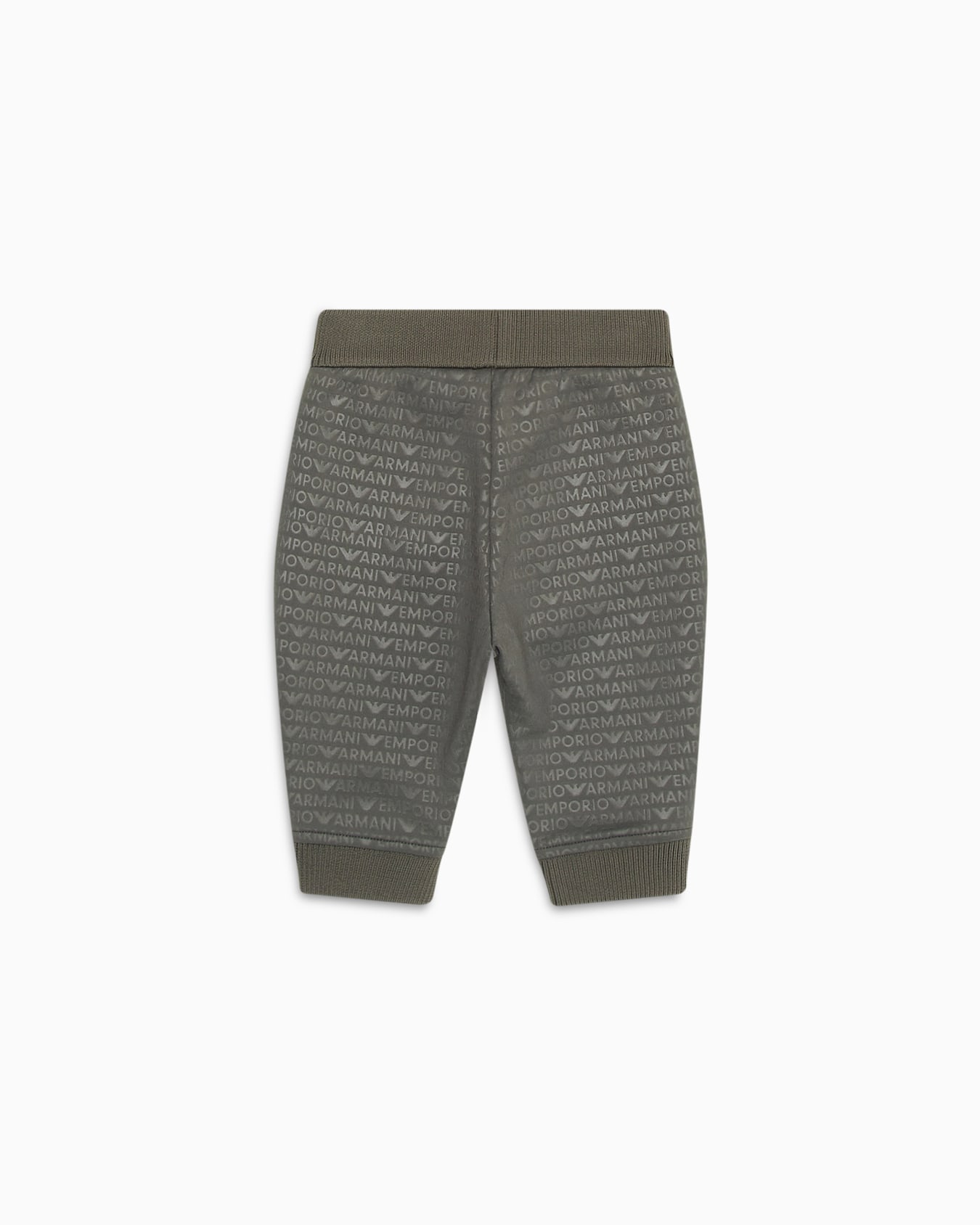 Jersey joggers with all-over logo lettering Slide 2