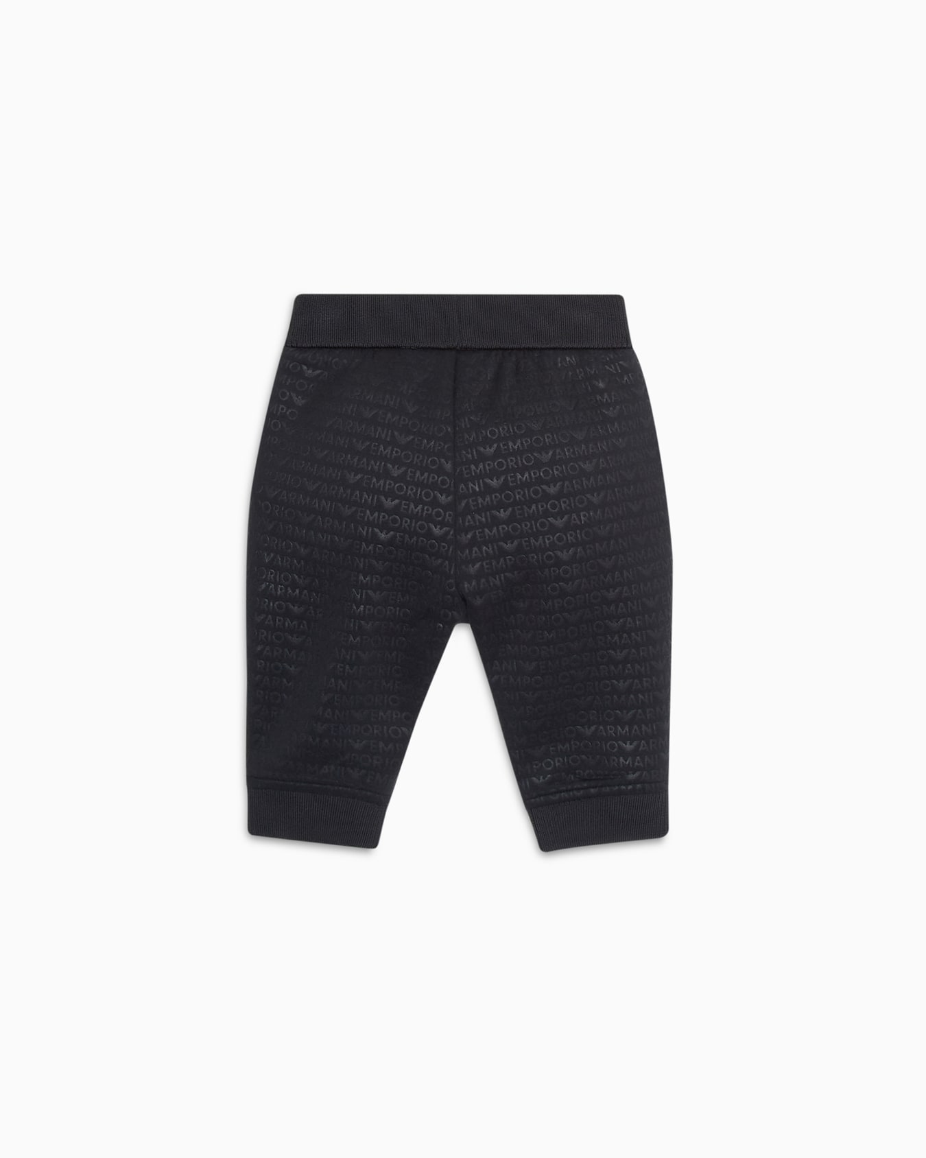 Jersey joggers with all-over logo lettering Slide 2