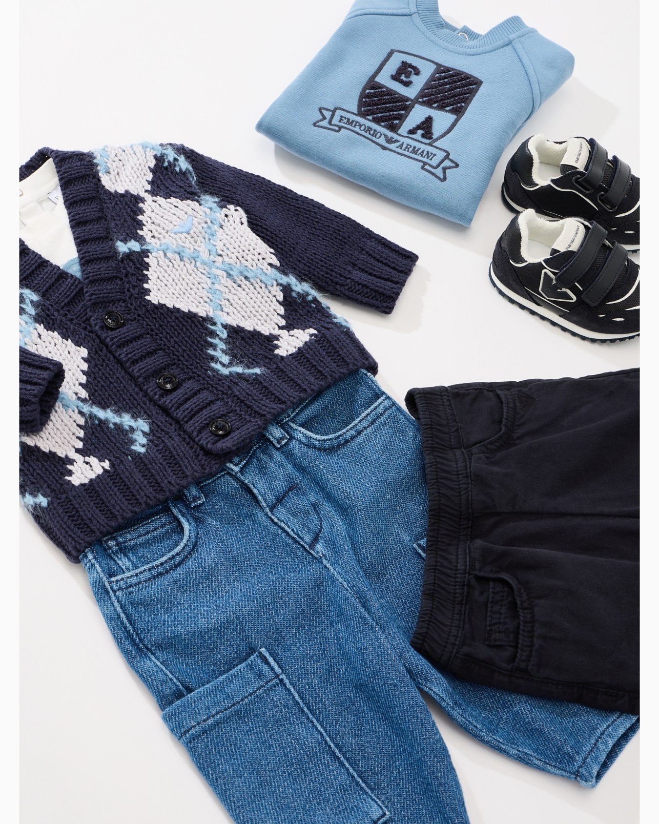 ASV jersey jumper with printed eagle Slide 3