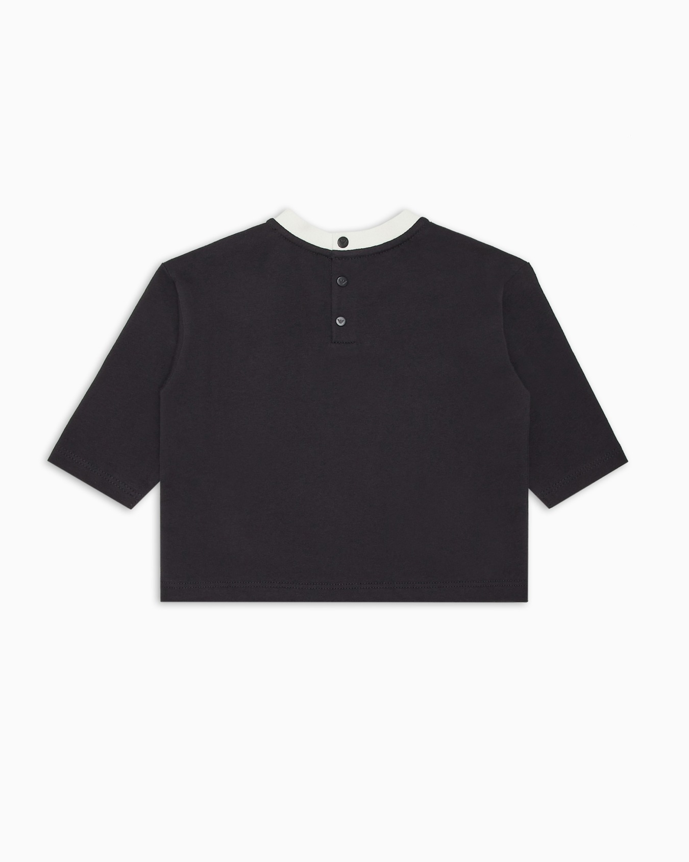 ASV jersey jumper with preppy logo print Slide 2