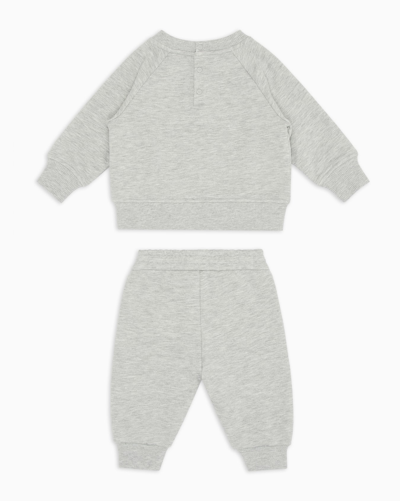Jersey tracksuit with oversized logo Slide 2