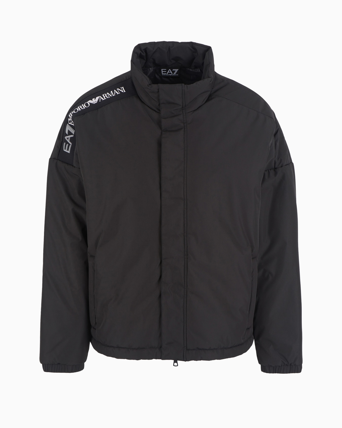 Blouson bomber matelassé en tissu technique Logo Series Diapositive 0