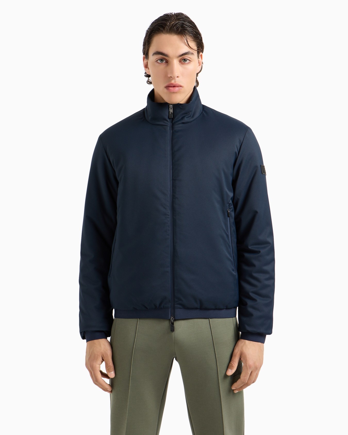 Recycled-fabric padded jacket Slide 1