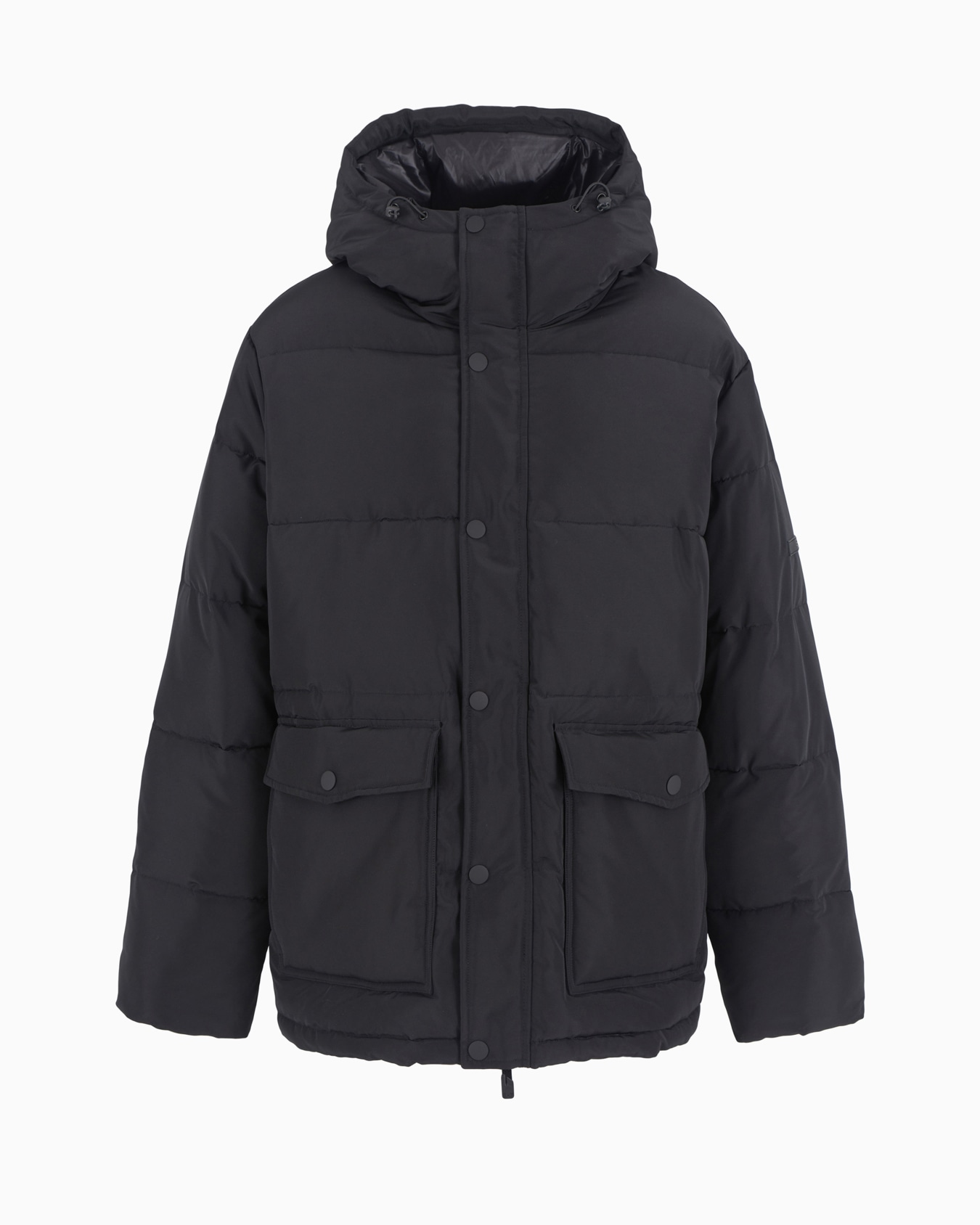 Padded bomber with hood Slide 0