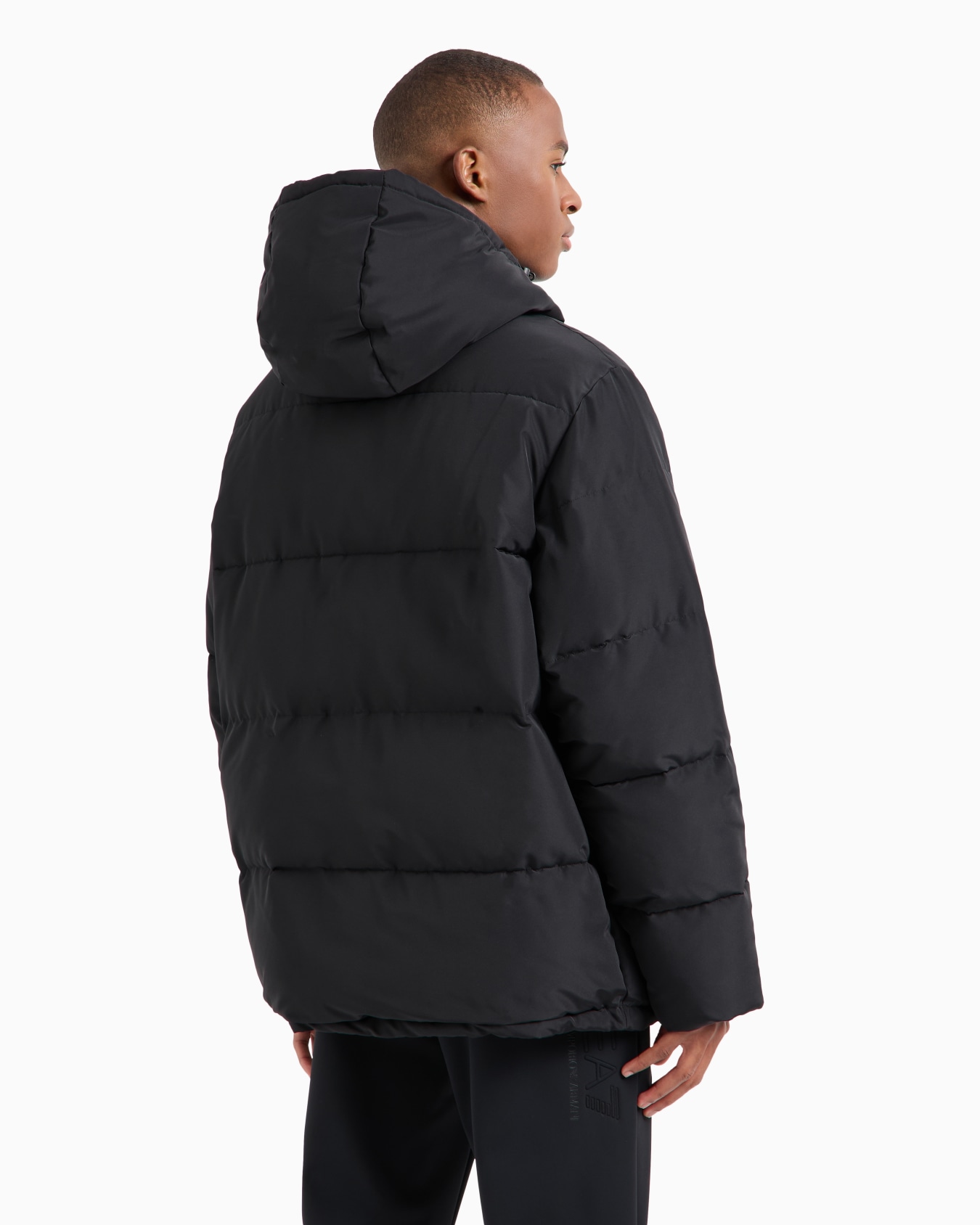 Padded bomber with hood Slide 3