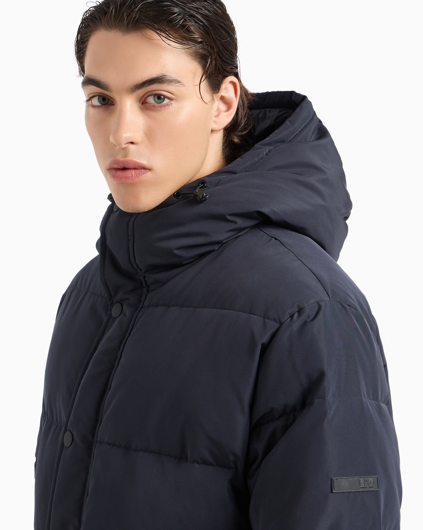 Padded bomber with hood Slide 4