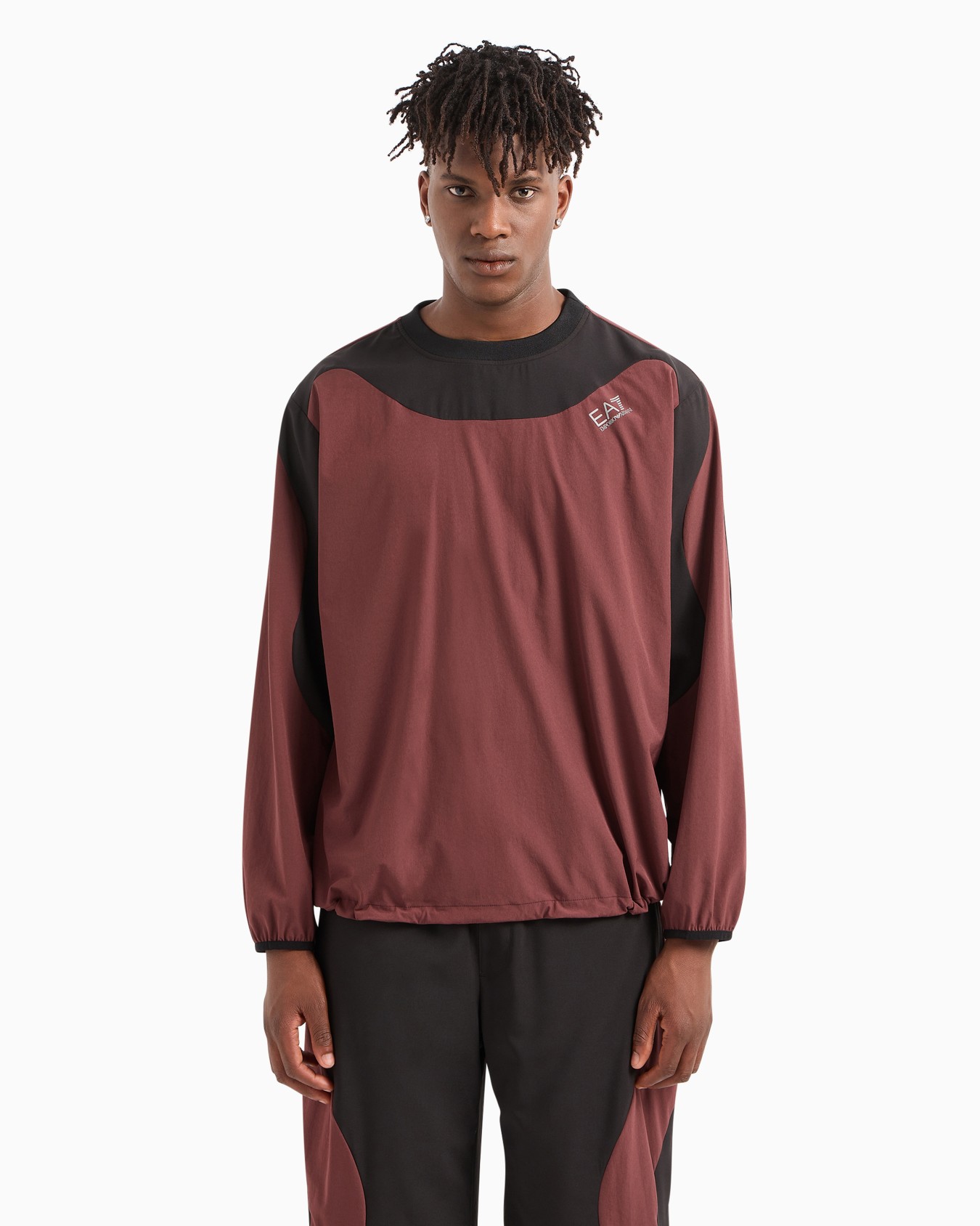 Dynamic Athlete crew-neck sweatshirt in VENTUS7 technical fabric Slide 1