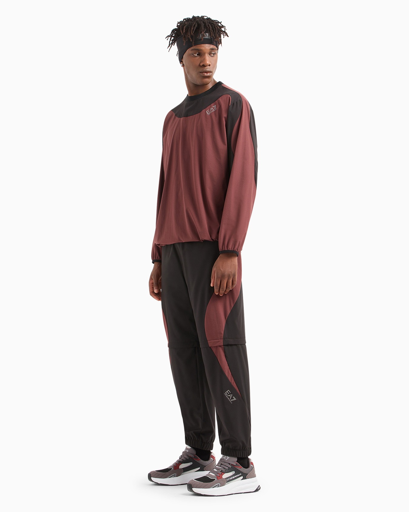 Dynamic Athlete crew-neck sweatshirt in VENTUS7 technical fabric Slide 3