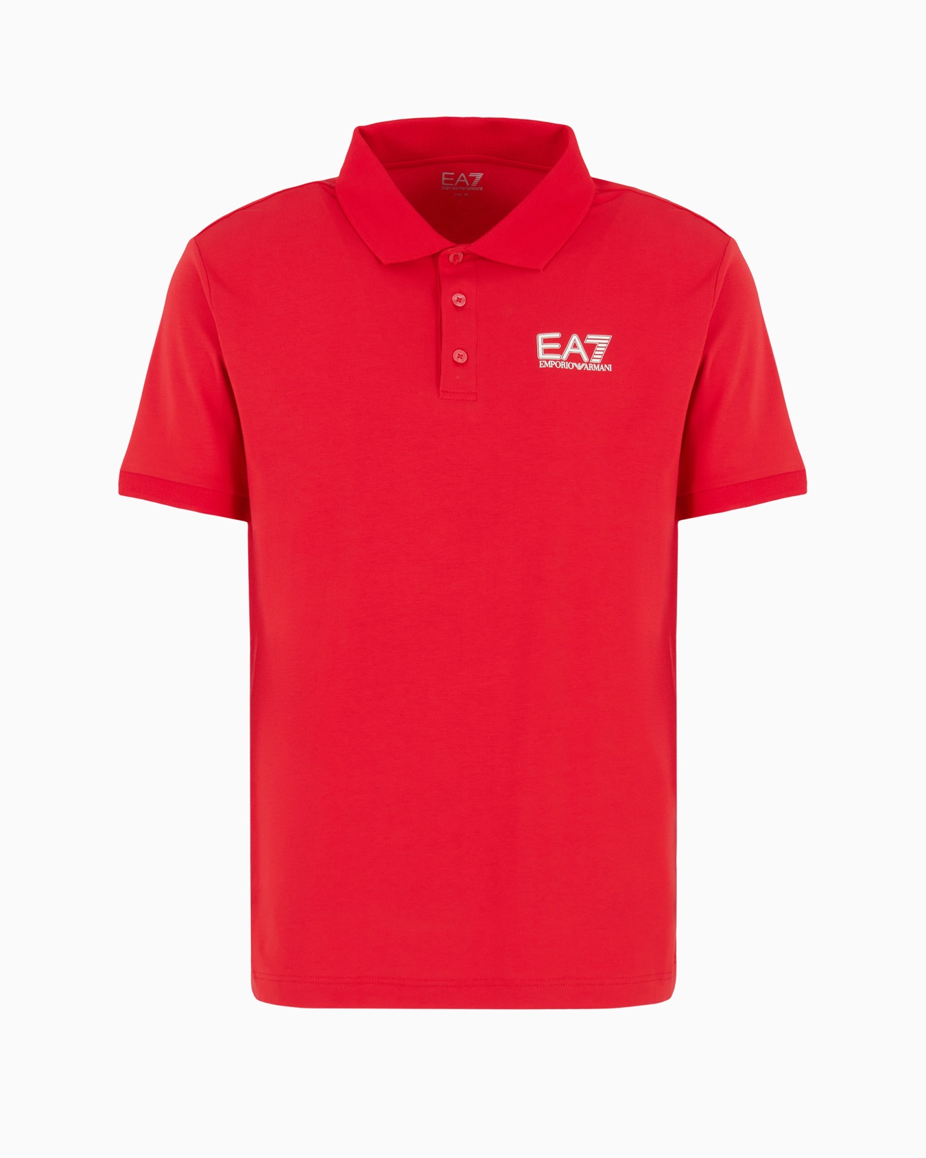 Armani red polo shirt discount
