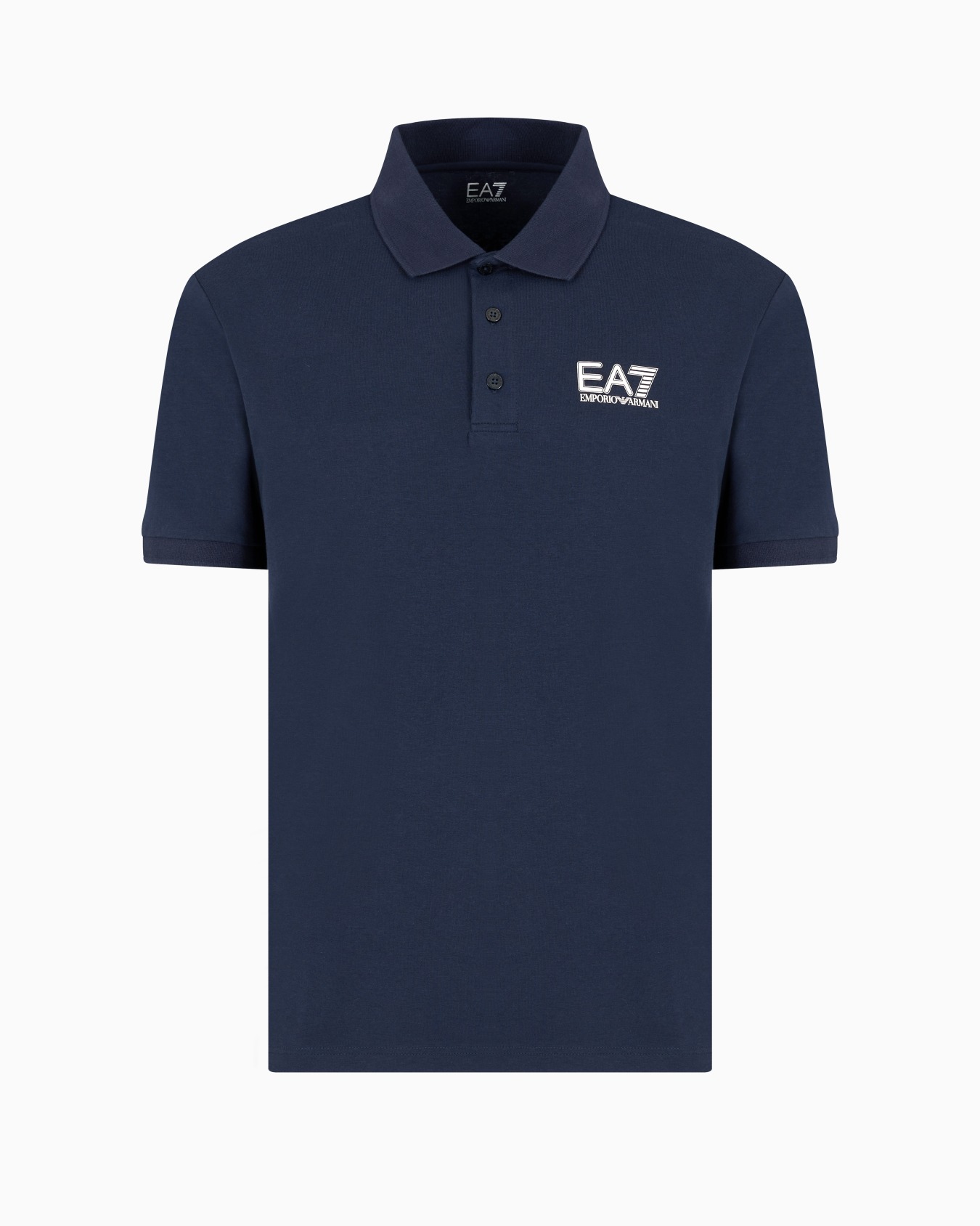 Visibility stretch-cotton polo shirt Slide 0