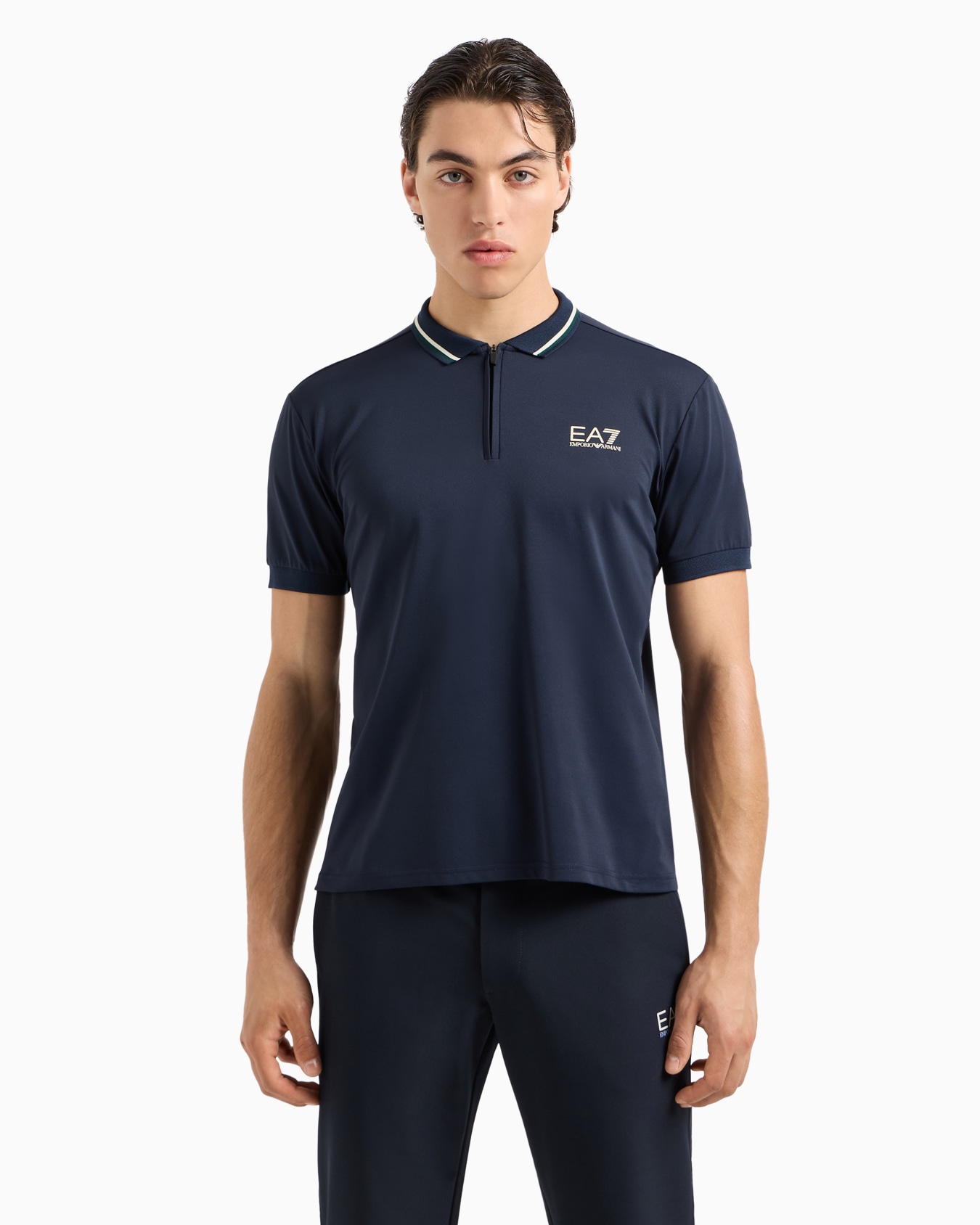 Stretch piqué Golf Pro polo shirt Slide 1
